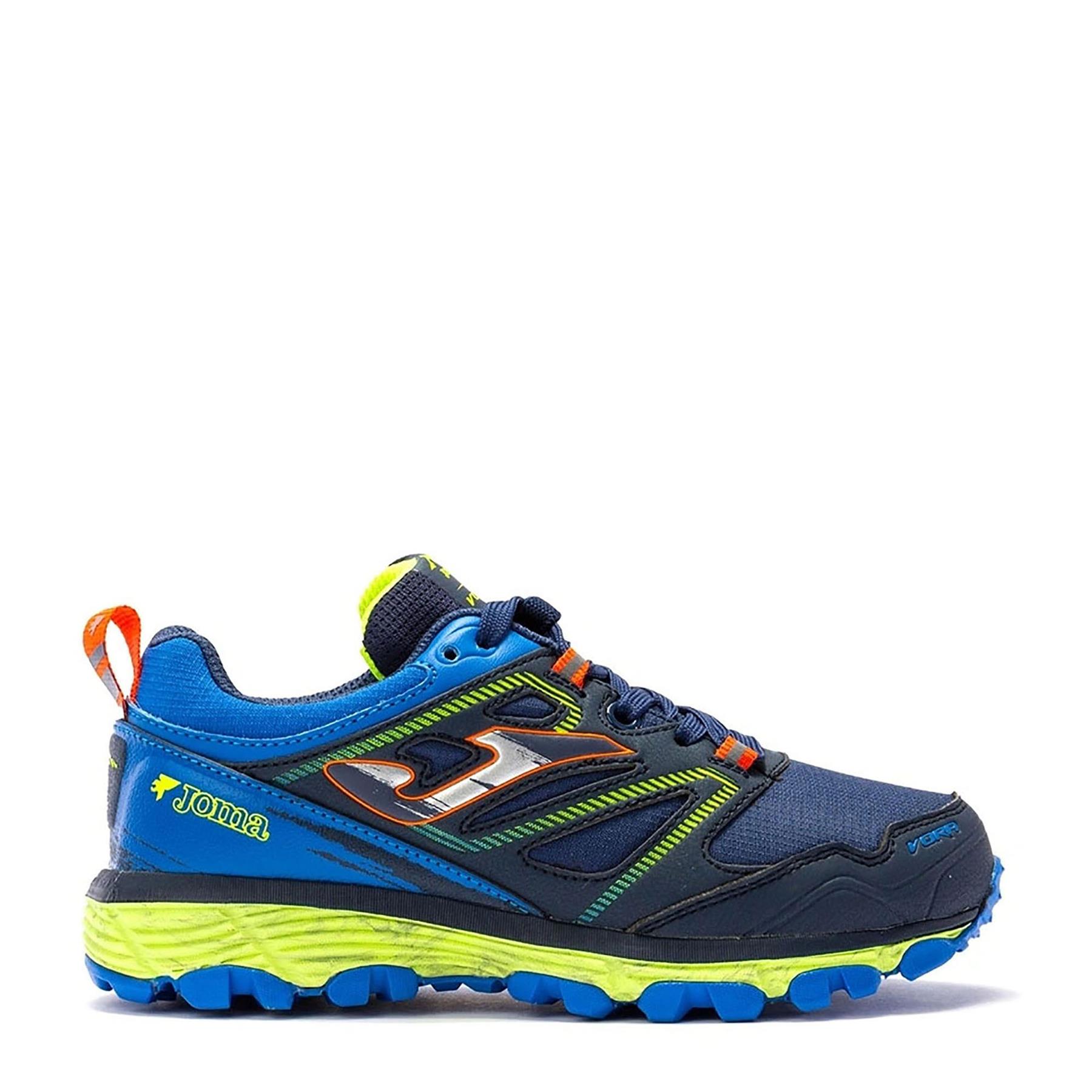 Joma Çocuk Koşu - Yürüyüş Ayakkabısı J.Vora Jr Aislatex 2203 Navy Lemon Fluor Jvoras2203
