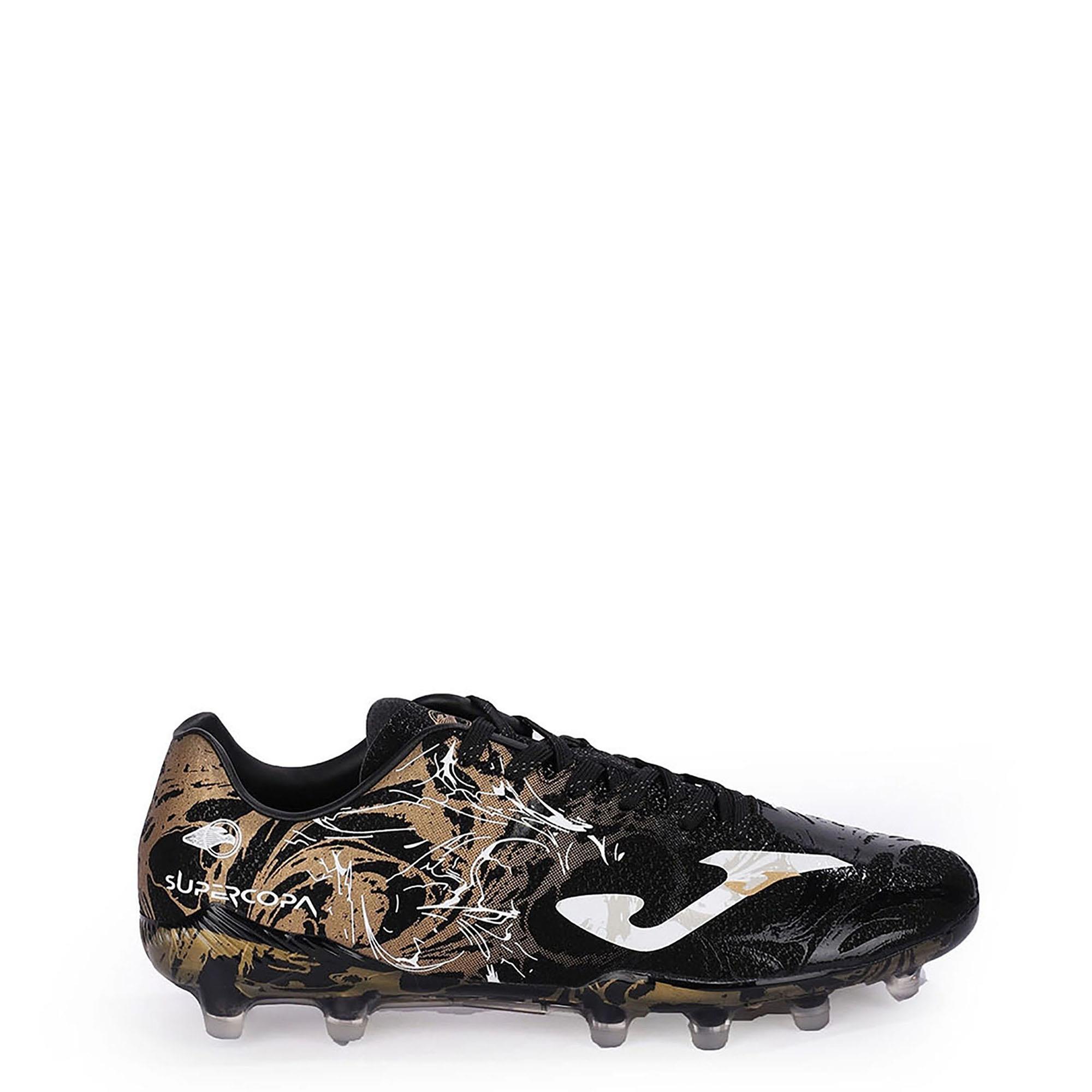 Joma Erkek Futbol Krampon Super Copa 2431 Black Gold Firm Ground Sups2431Fg