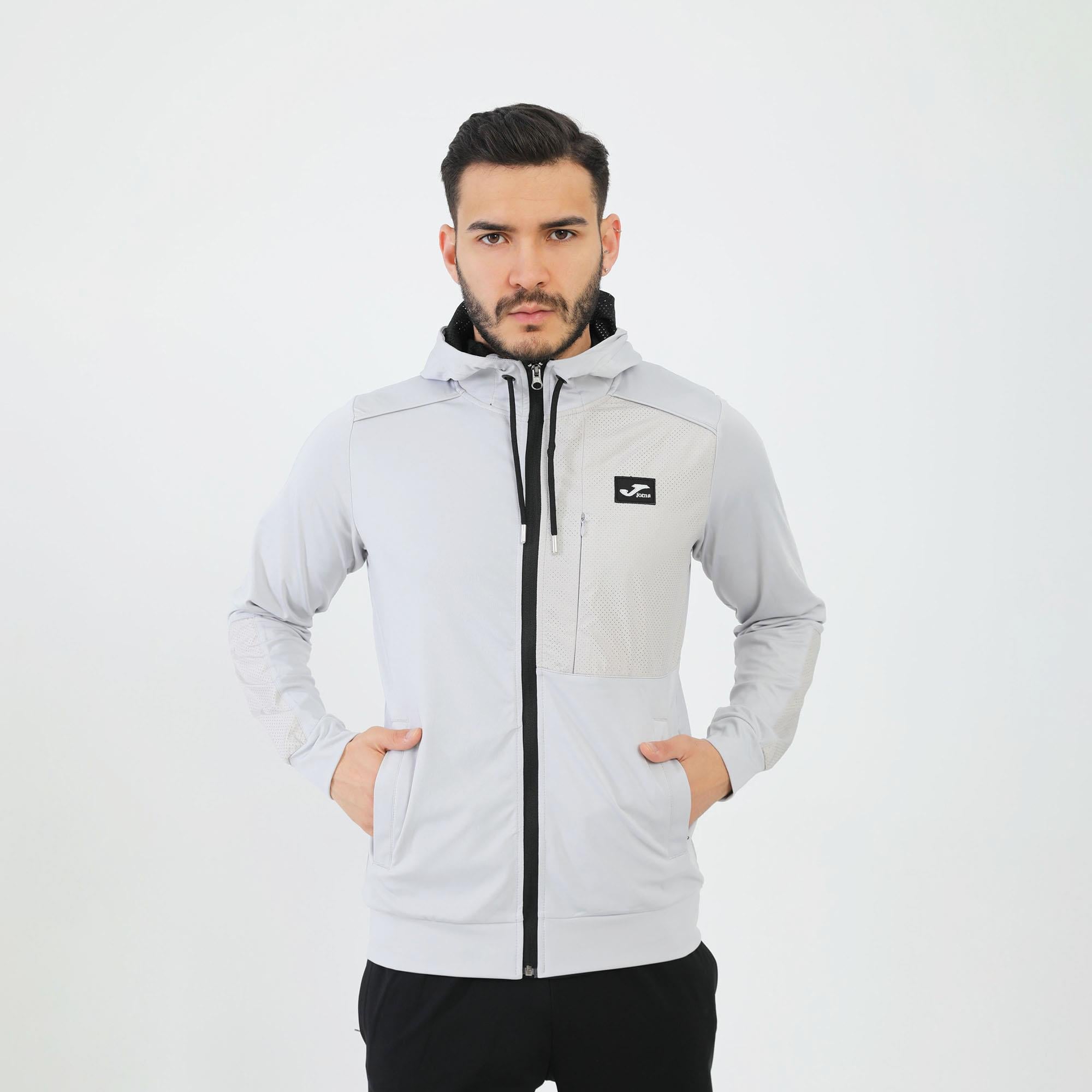 Joma Erkek Günlük Sweatshirt Kapşonlu Full Zip Poly.Crush M 4232302