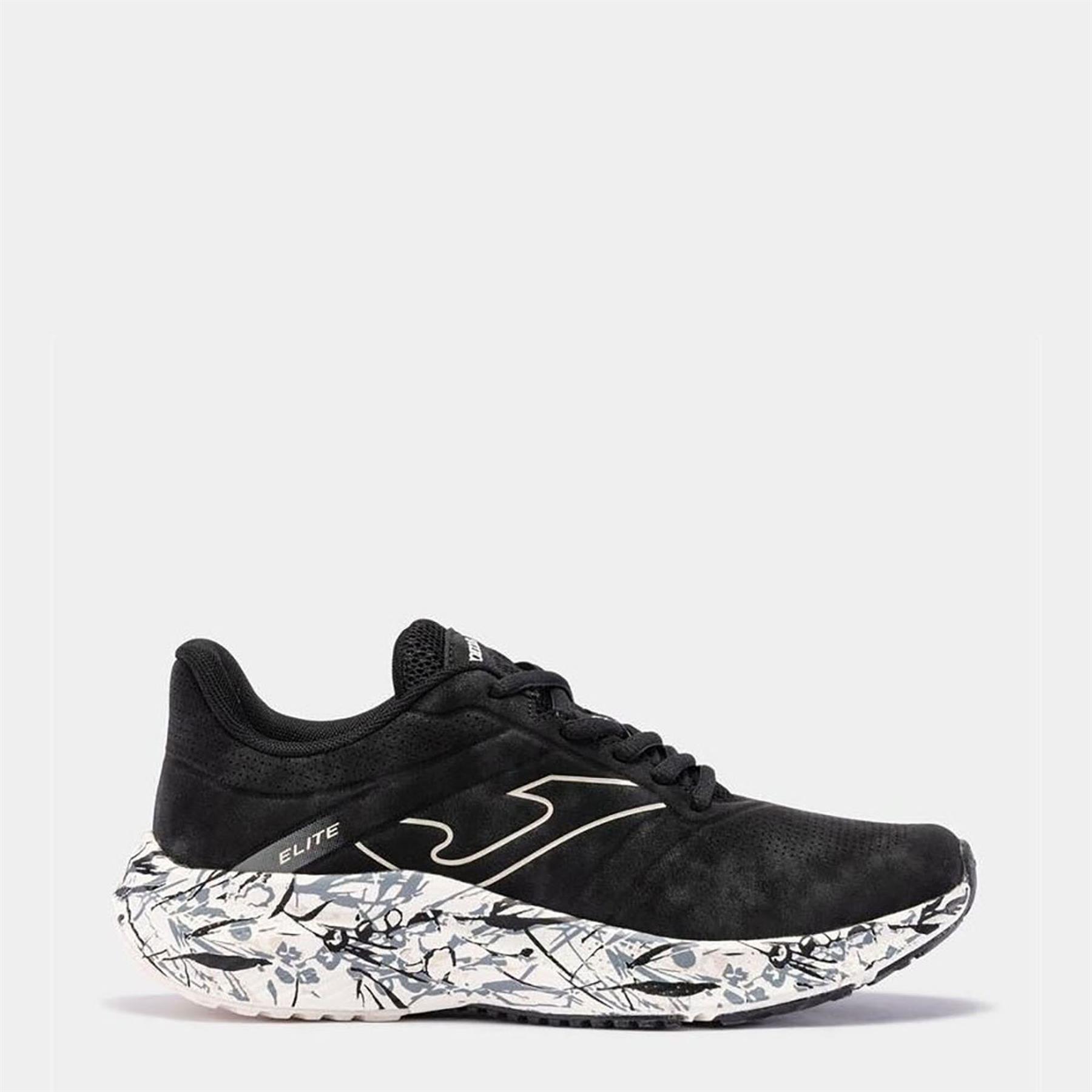 Joma Kadın Koşu - Yürüyüş Ayakkabısı Elite Lady 2301 Black White Relılw2301