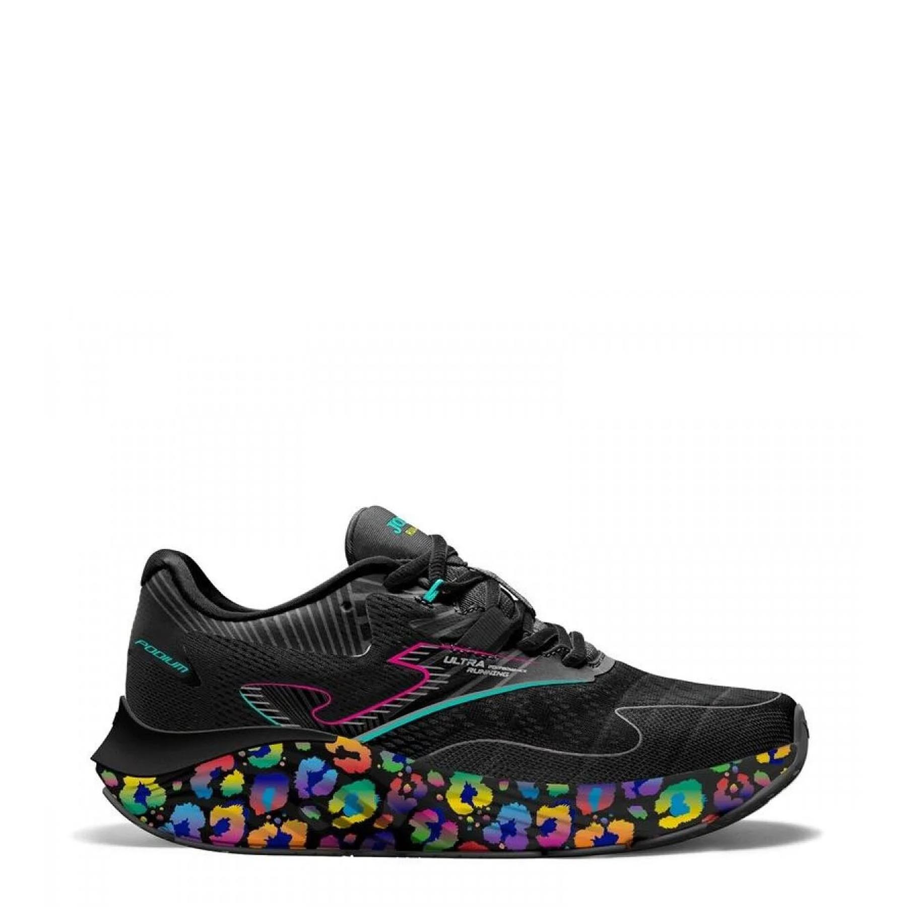 Joma Kadın Koşu - Yürüyüş Ayakkabısı Podium Lady 2301 Black Rpodlw2301