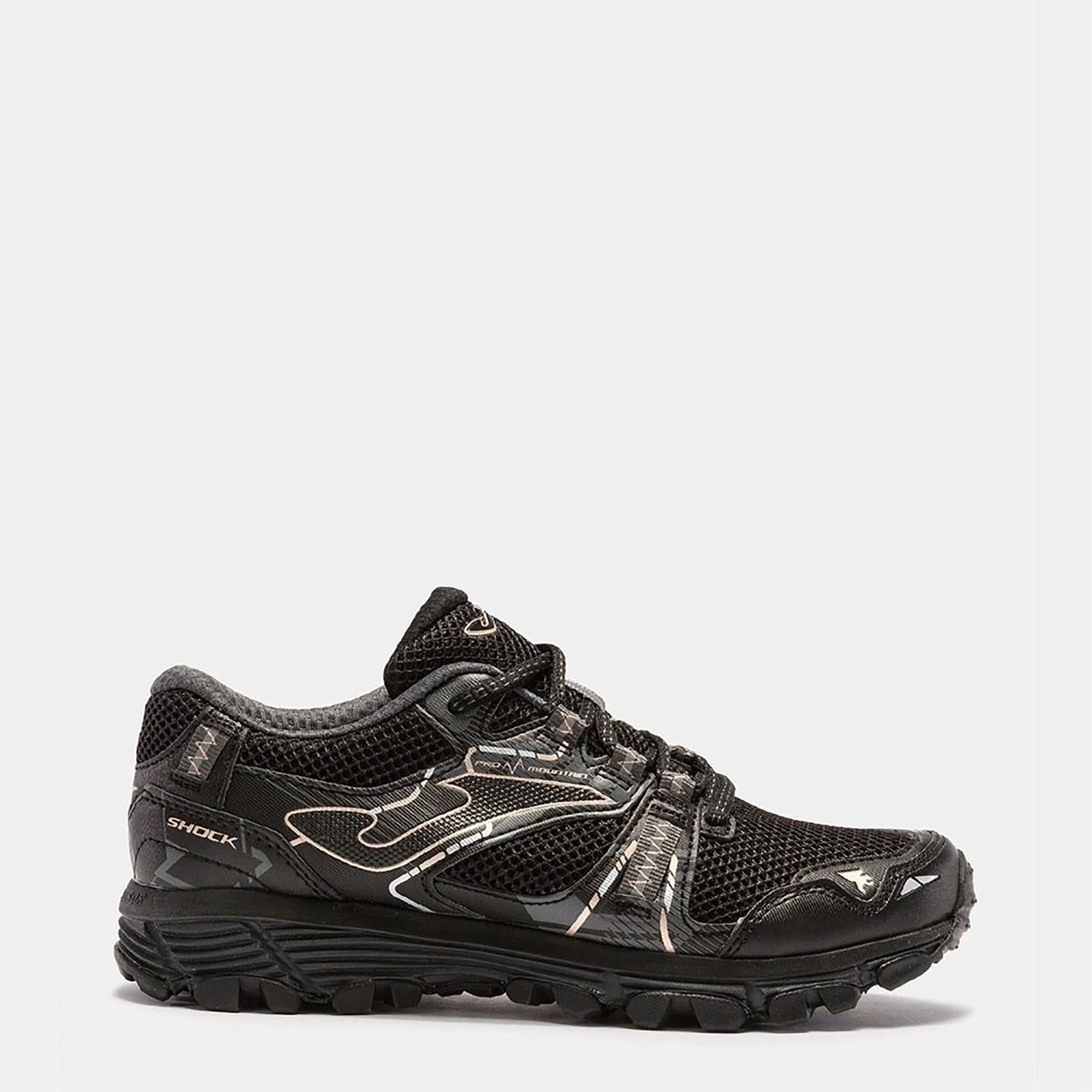 Joma Kadın Koşu - Yürüyüş Ayakkabısı Shock Lady 2301 Black Tkshlw2301