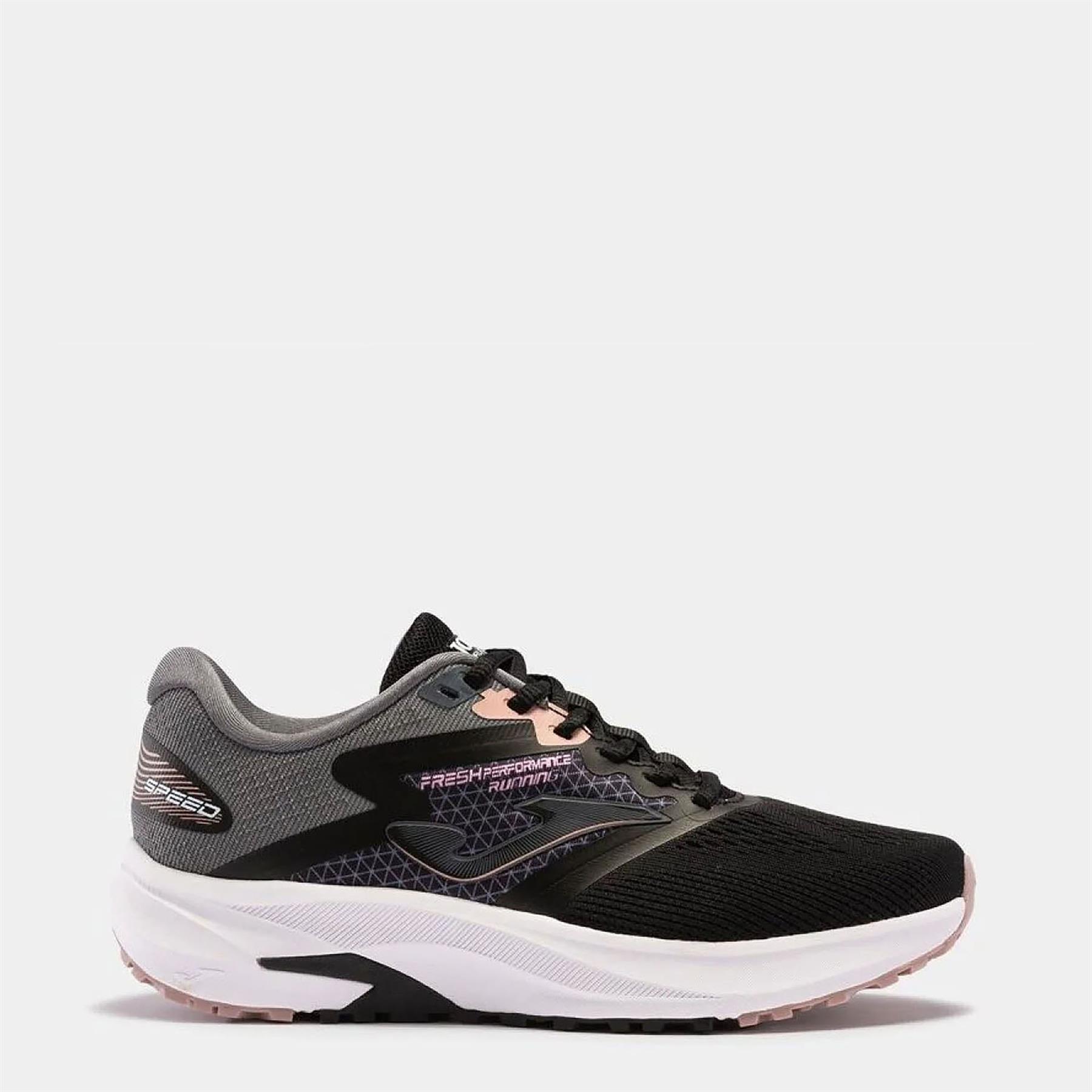 Joma Kadın Koşu - Yürüyüş Ayakkabısı Speed Lady 2301 Black Grey Rspelw2301