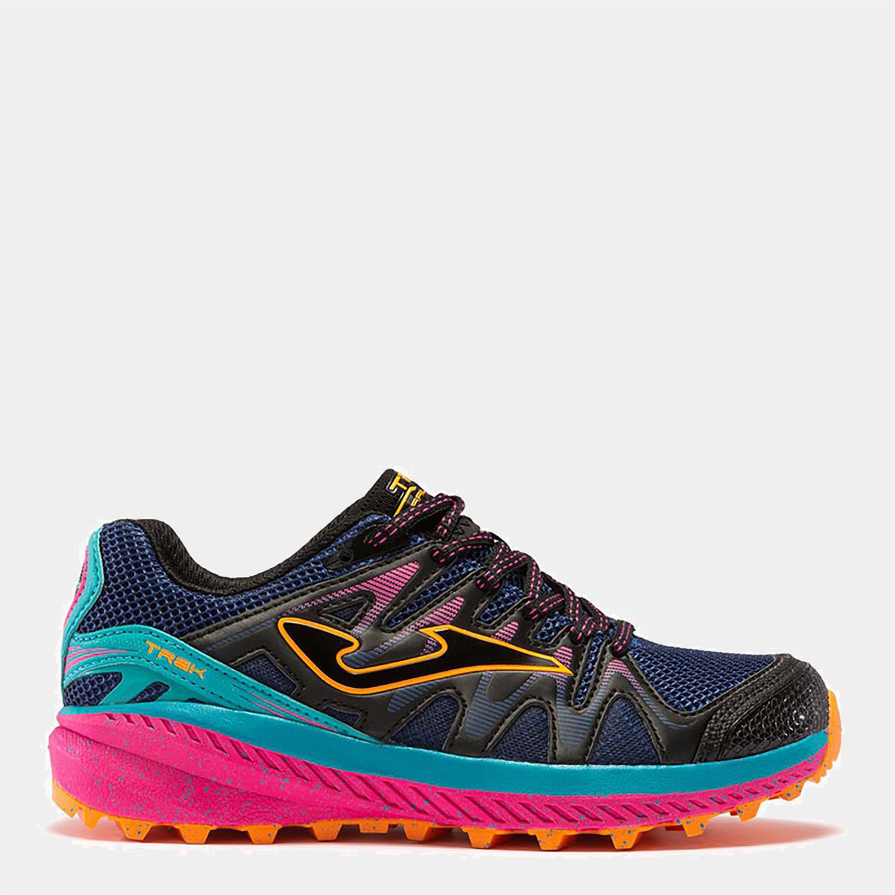 Joma Kadın Koşu - Yürüyüş Ayakkabısı Trek Lady 2303 Navy Turquoise Tktrlw2303