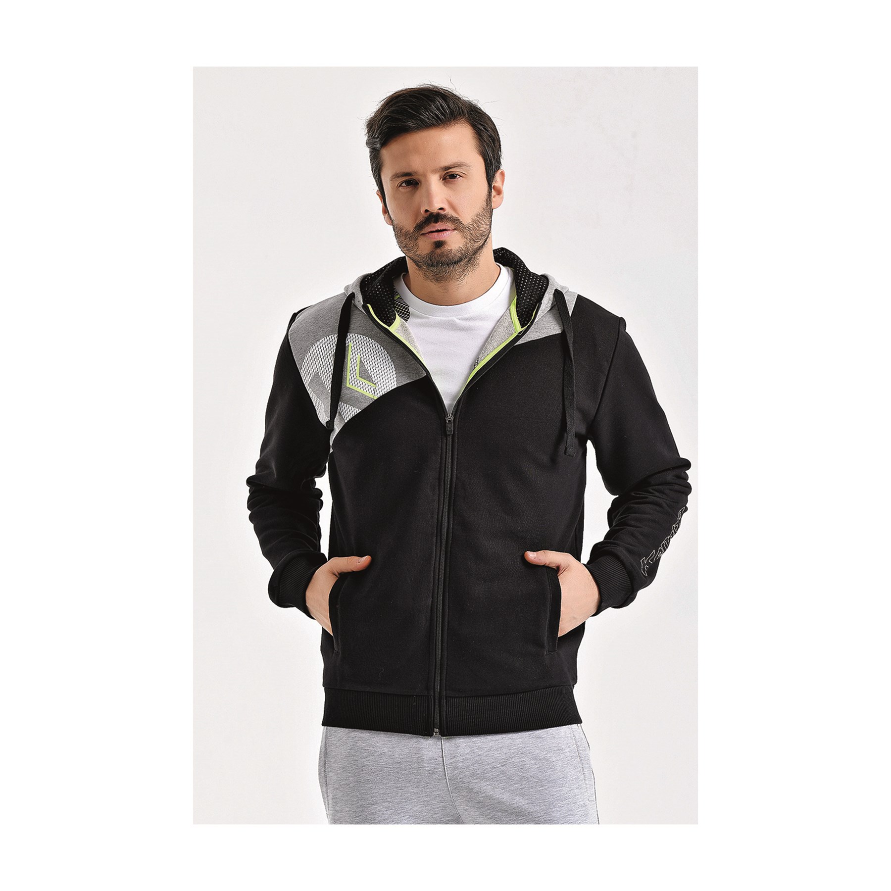 Kempa Erkek Günlük Sweatshirt Fermuarlı Core 2.0 2002251 PAMUKLU SWEATSHIRT FERMUARLI CORE 2.0