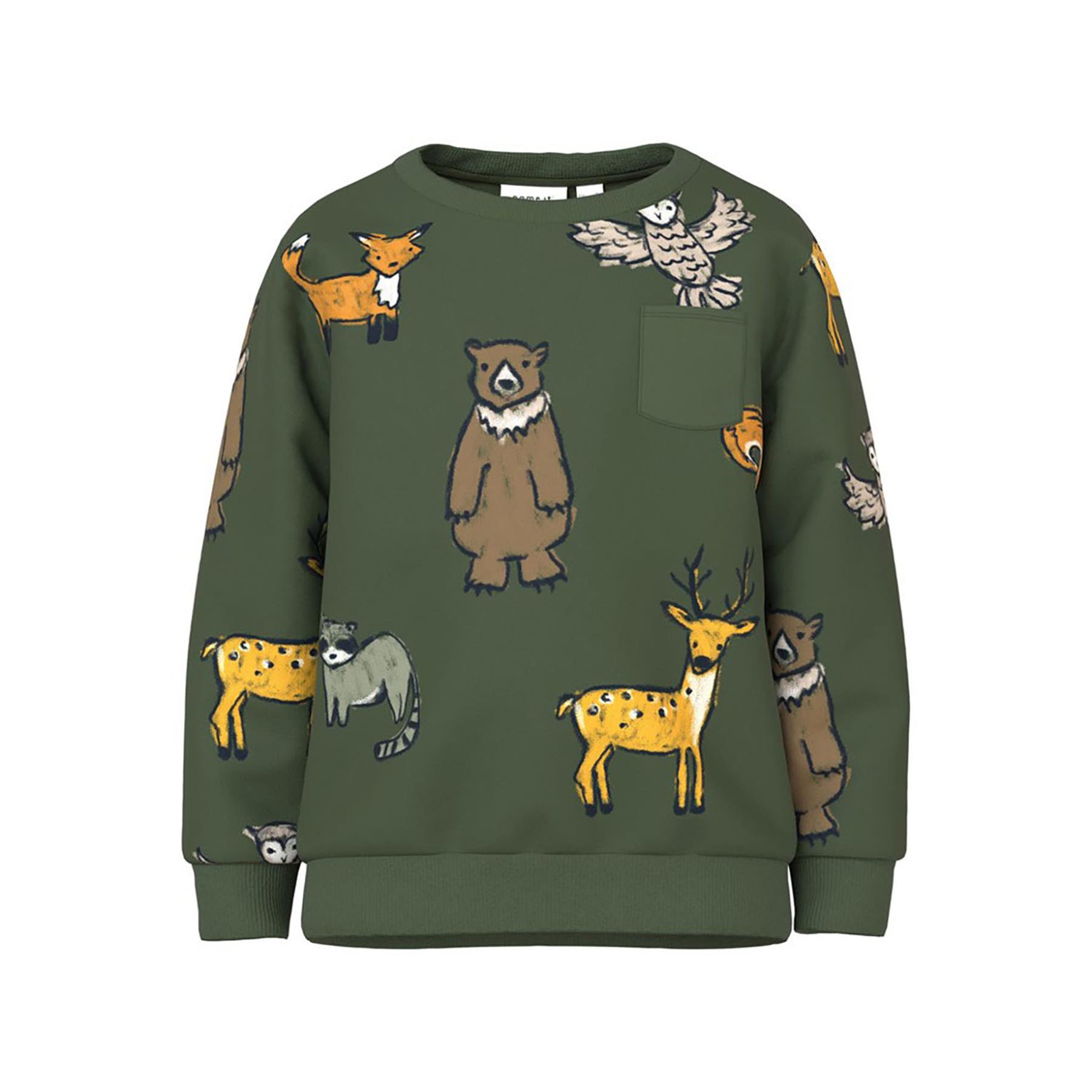 Name it Erkek Çocuk Bisiklet Yaka Sweatshirt  13221486