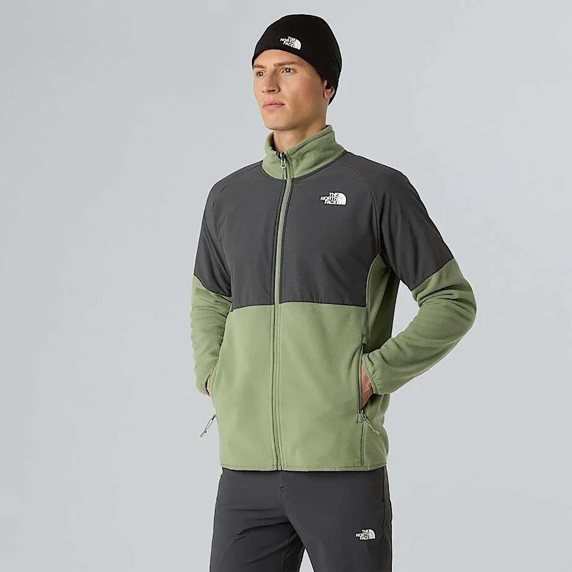 The North Face Erkek Polar Sweatshirt Glacier Heavyweight Full Zip Nf0A89Jgdkı1