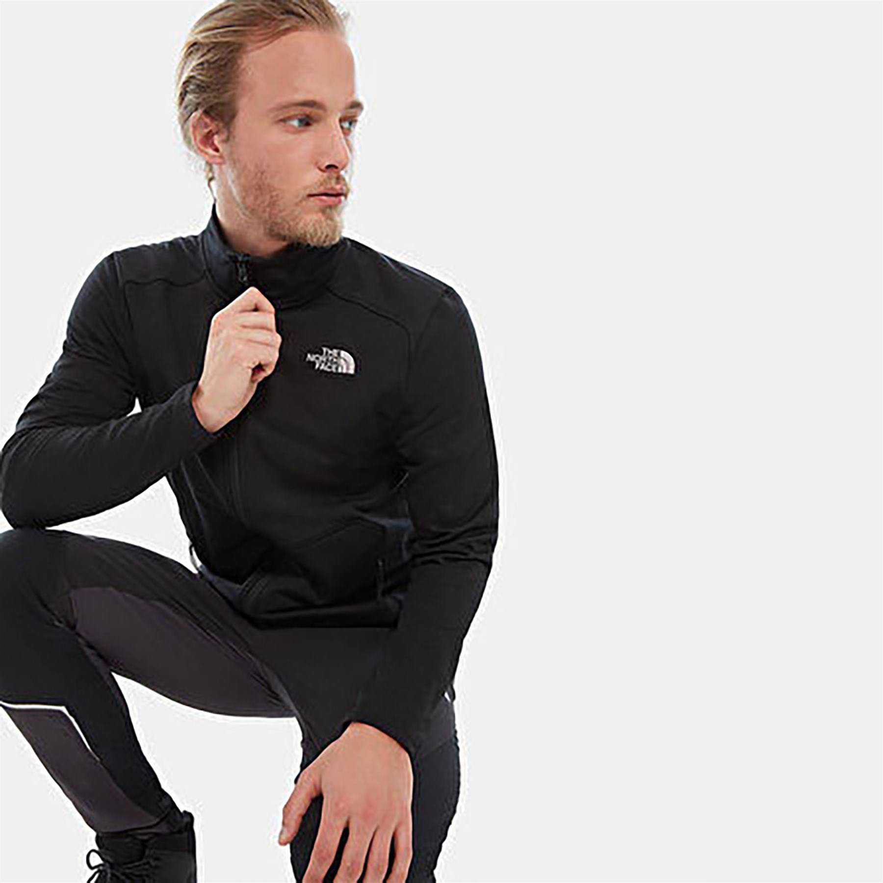 The North Face Erkek Polarlı Mont Quest Fz Jacket Nf0A3Yg1Jk31