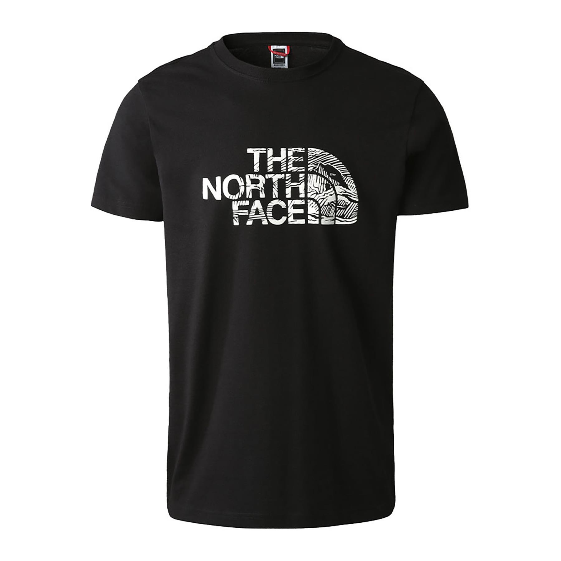The North Face Erkek T-Shirt S-S Woodcut Dome Tee-Eu Nf0A827Hjk31