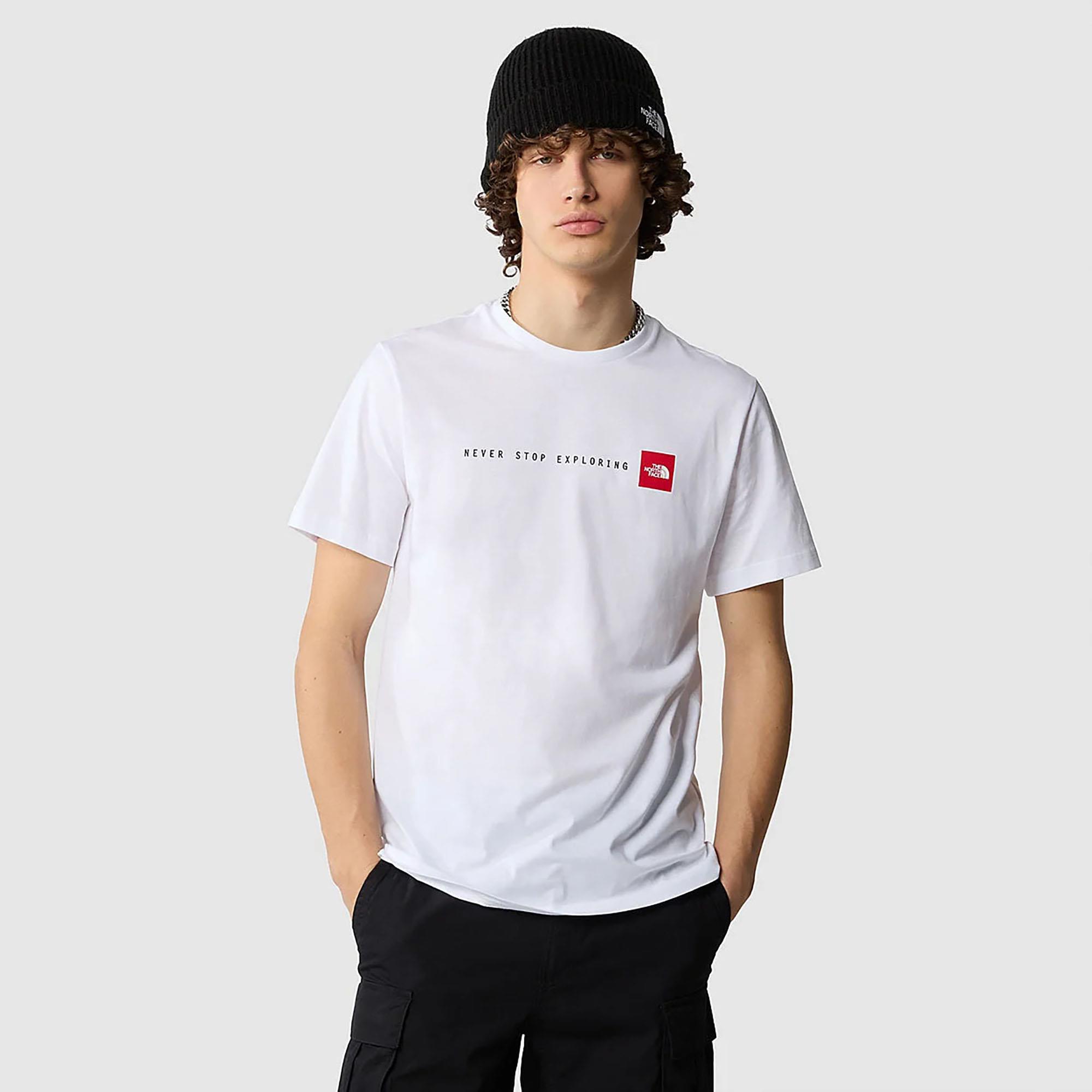 The North Face Erkek T-Shirt Ss Never Stop Exploring Tee Nf0A87Nsfn41