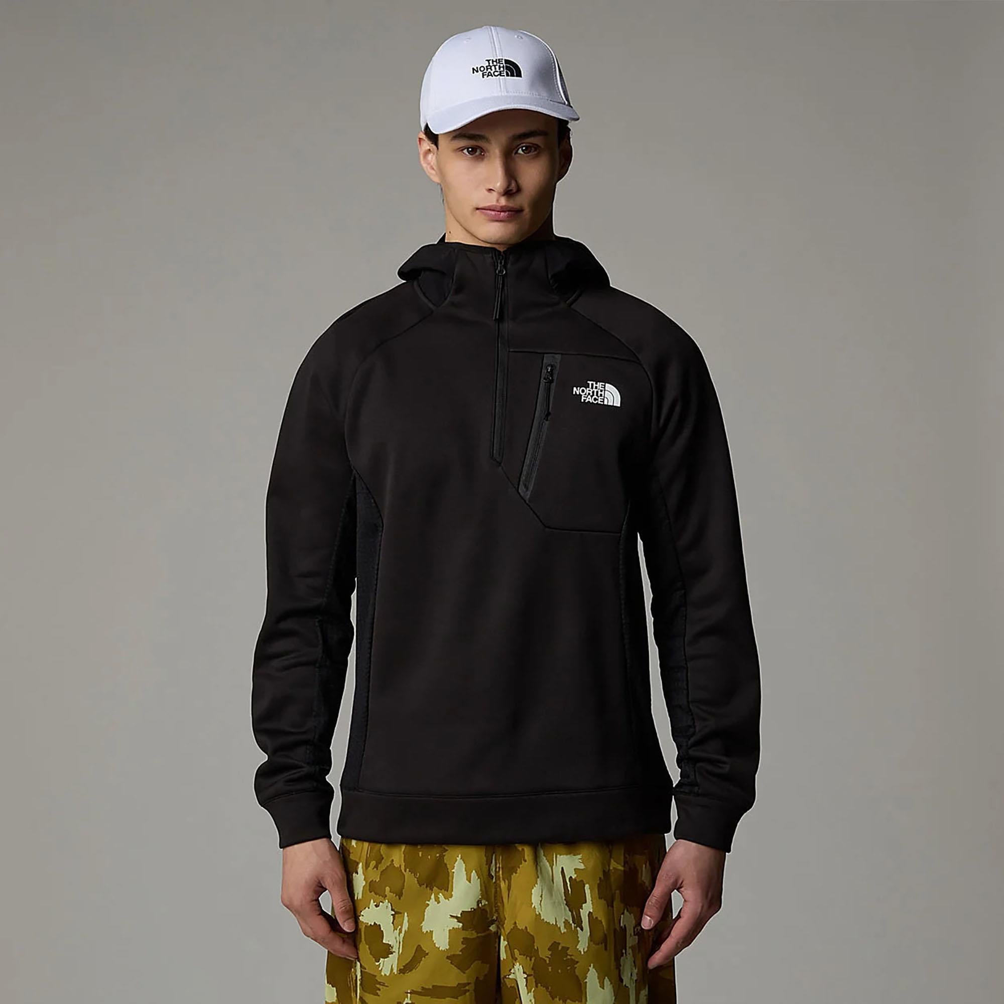 The North Face Erkek Yarım Fermuar Sweatshirt M Ma Fleece Hd 1-4 Zip Nf0A893Rjk31