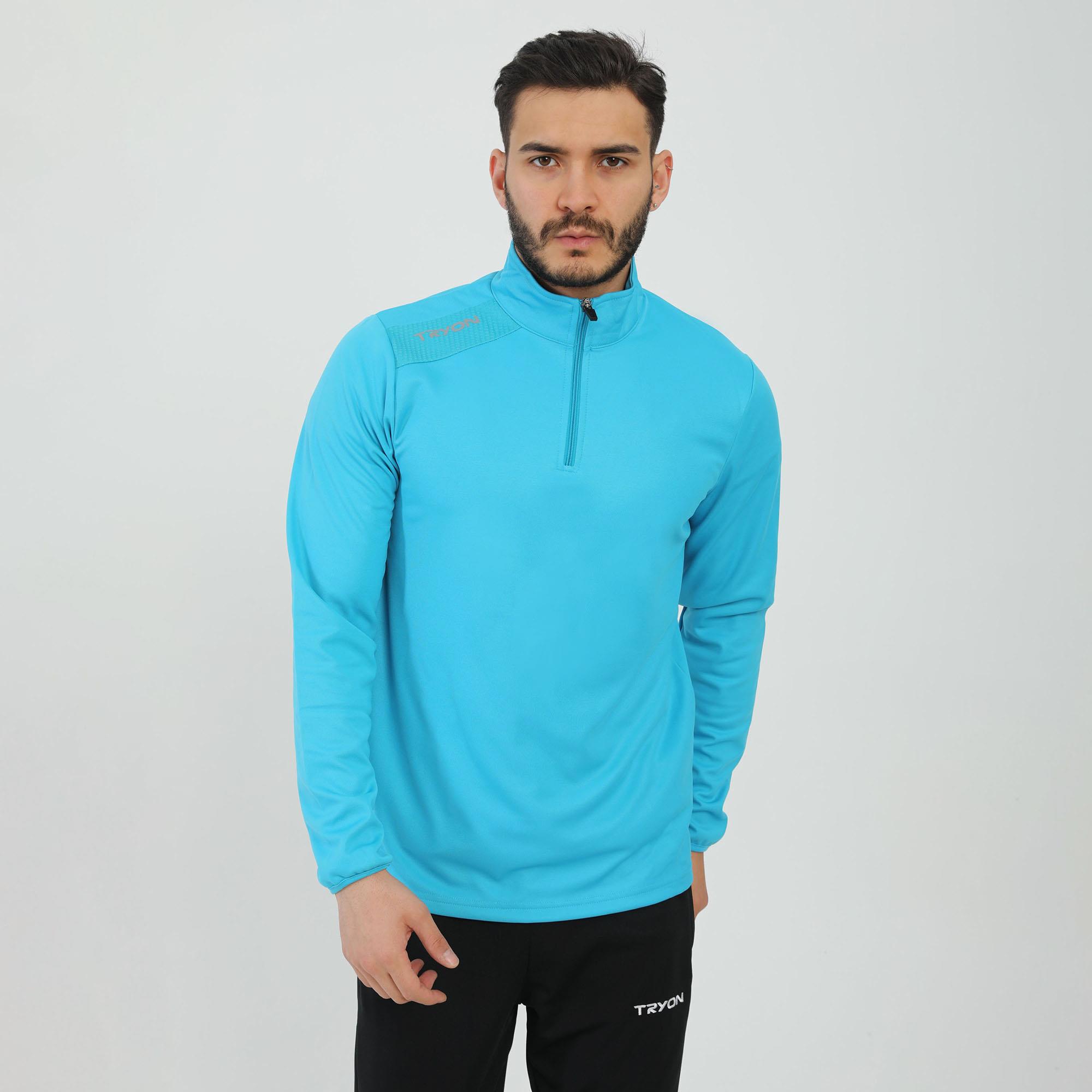 Tryon Erkek Sweatshirt Antrenman Victory 1018043 ANTRENMAN SWEAT Y.FERMUARLI VICTORY