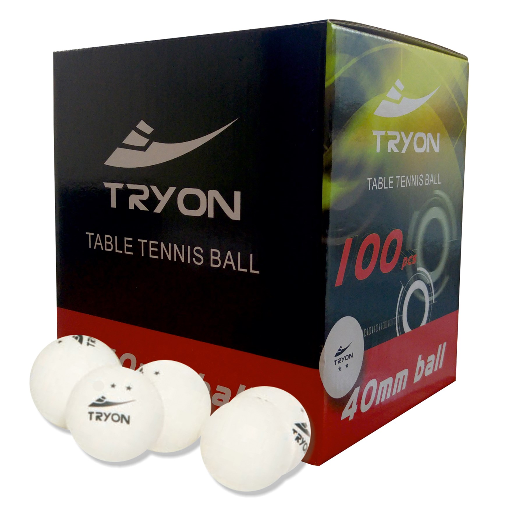 Tryon Masa Tenisi Topu 100 Lü