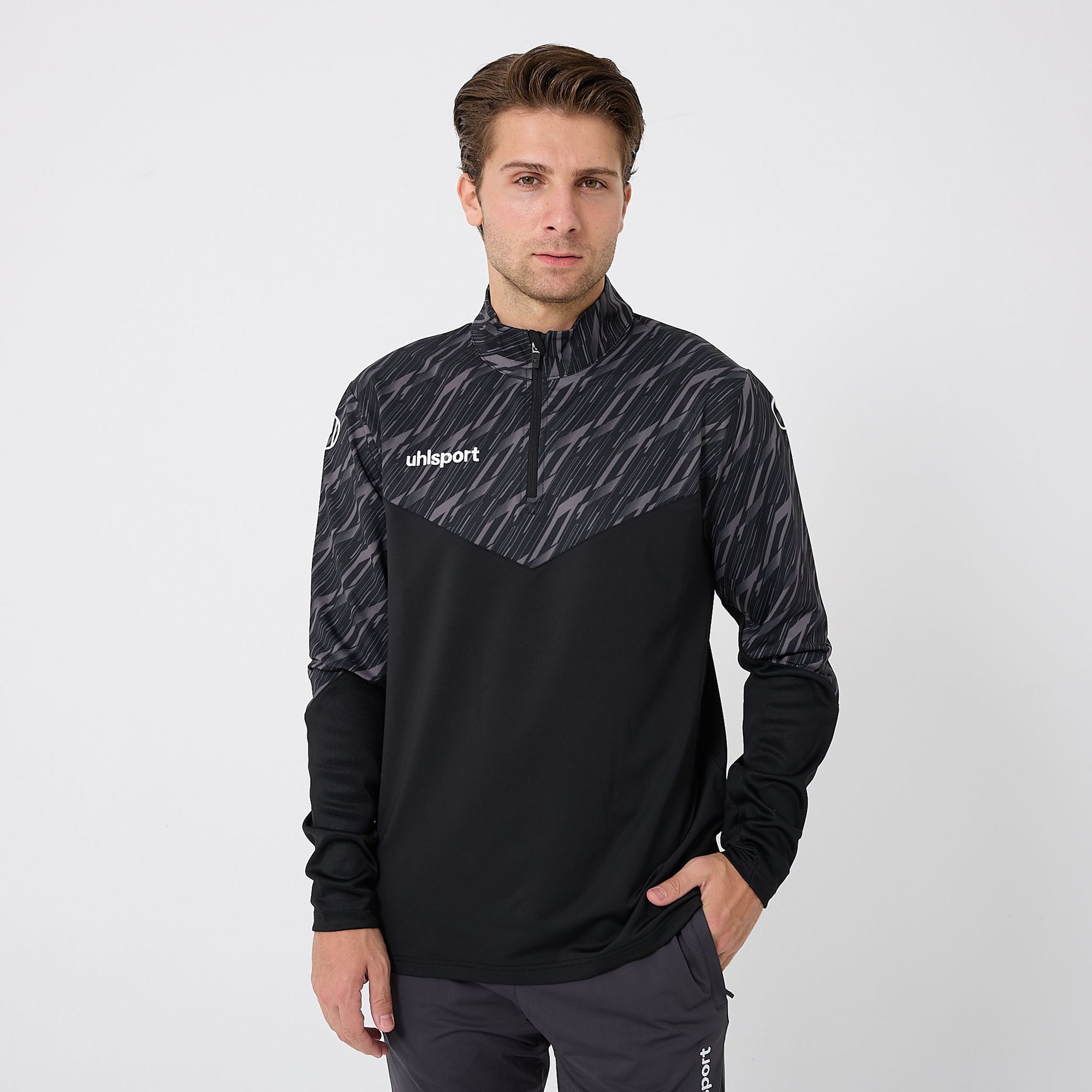Uhlsport Erkek Futbol Sweatshirt Progressive Training 1002275