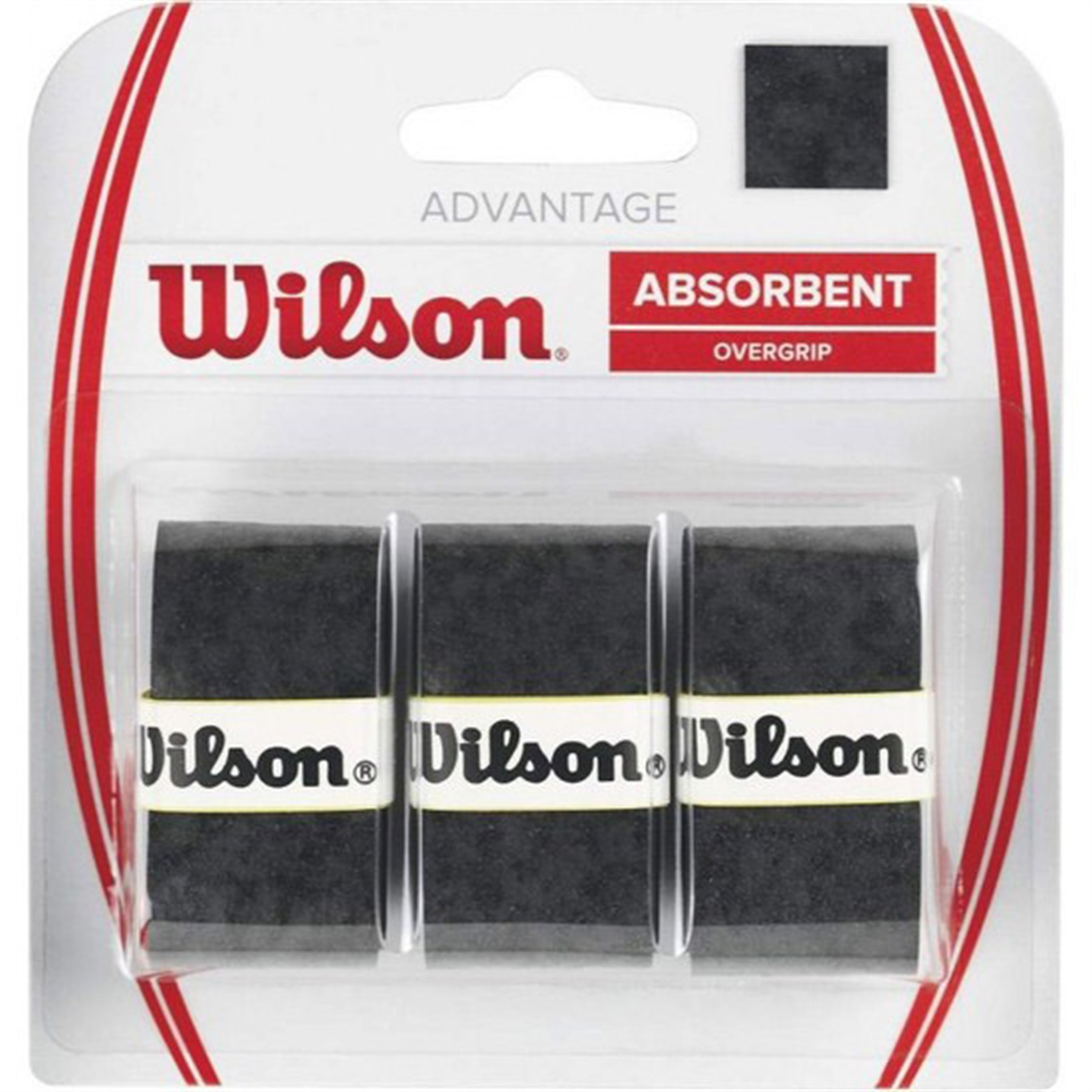Wilson Grip Wrz-4033Bk Advantage Siyah 3Lü Over