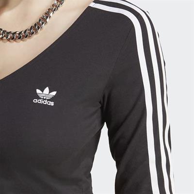Adidas Kadın Günlük T-Shirt Button Ls Ic5473