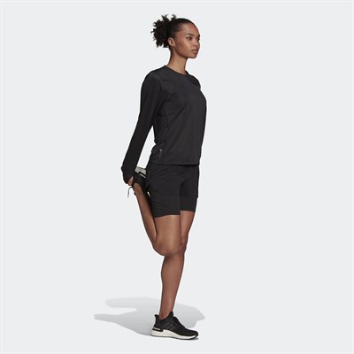 Adidas Kadın Koşu - Yürüyüş T-Shirt Rı 3B Ls Tee H57745 RI 3B LS TEE