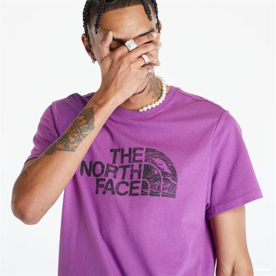 The North Face Erkek T-Shirt S-S Woodcut Dome Tee-Eu Nf0A827Hlv11