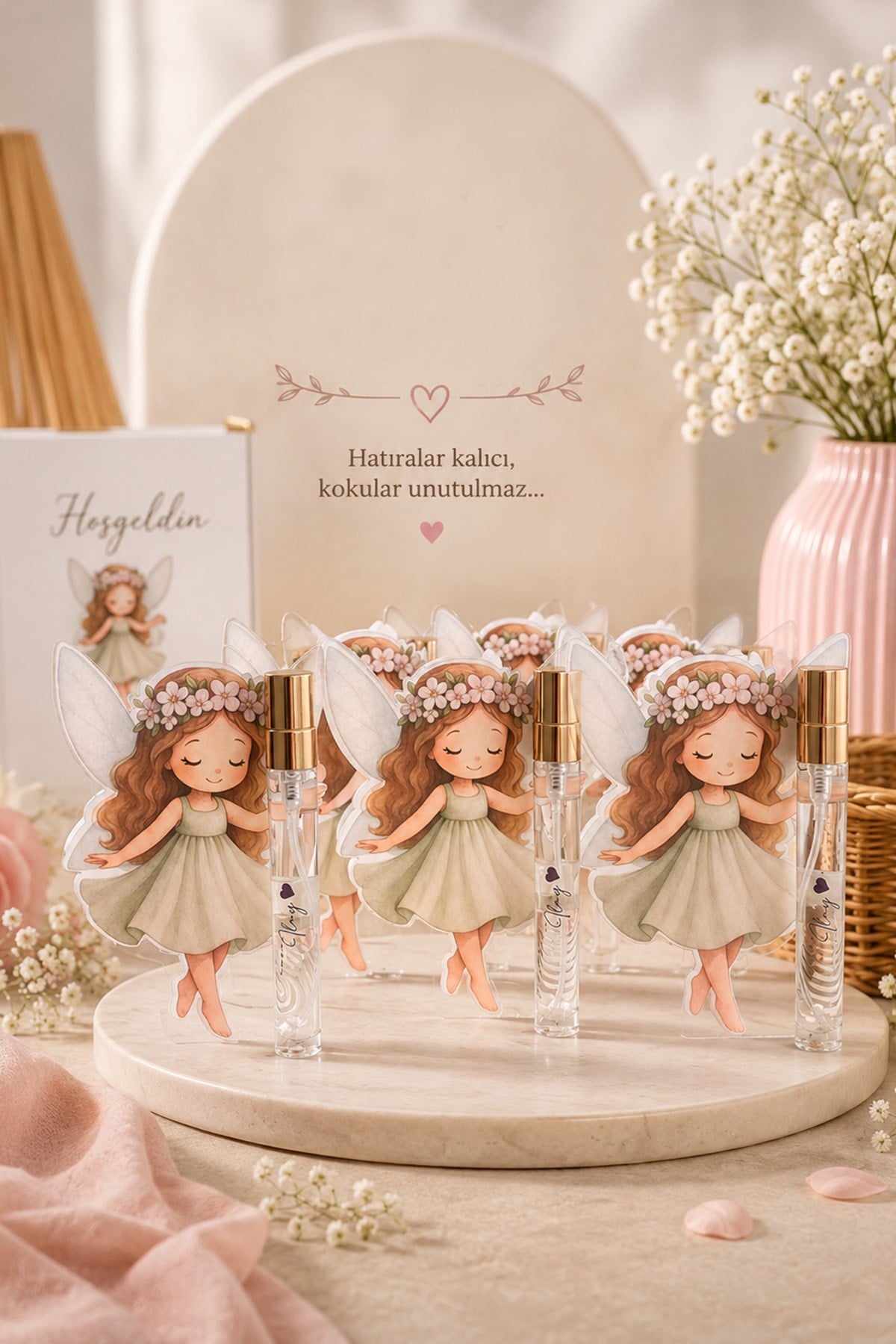 Melek Kız Konseptli İsimli Hediyelik