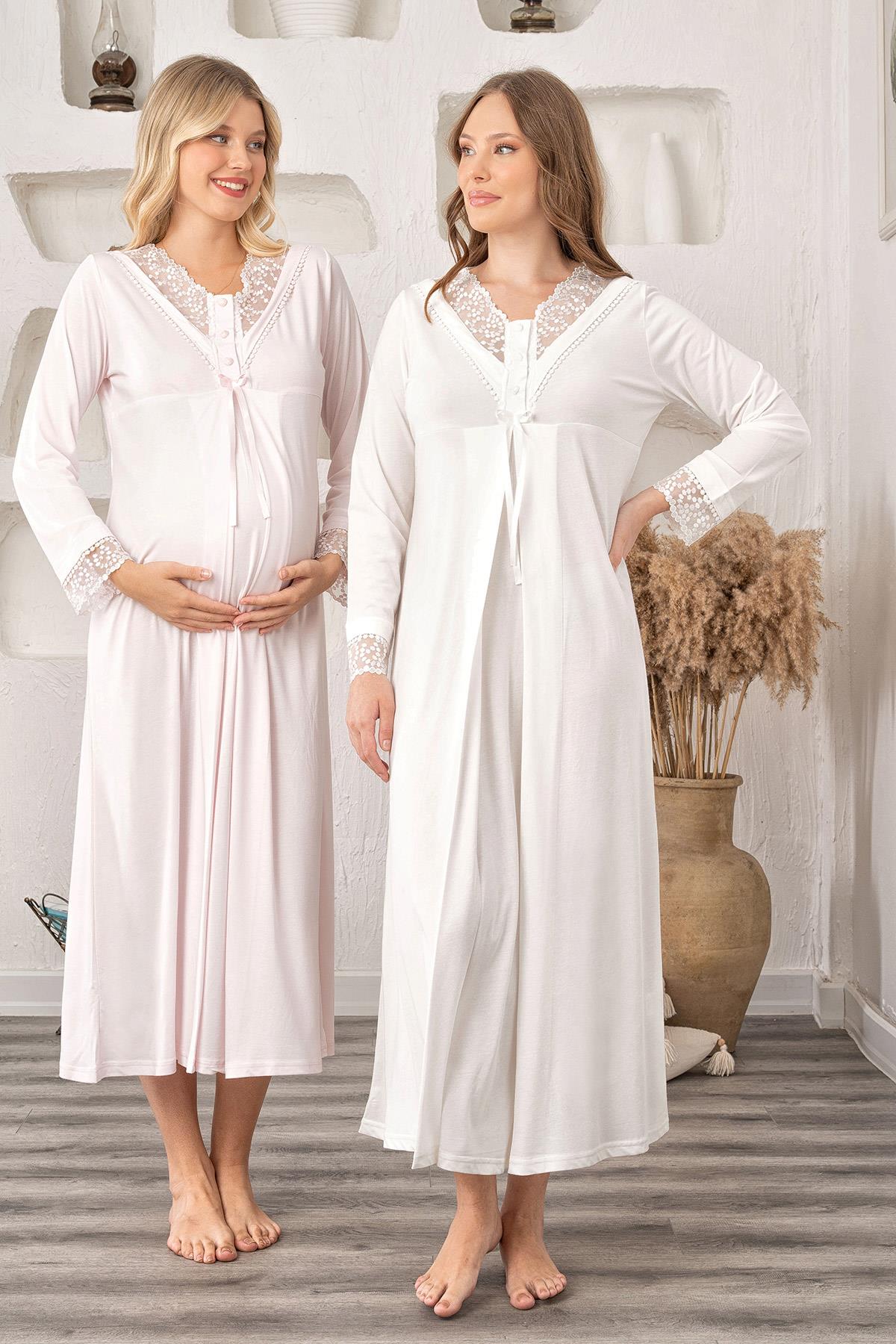 Bone 5913 Dantelli Lohusa Gecelik