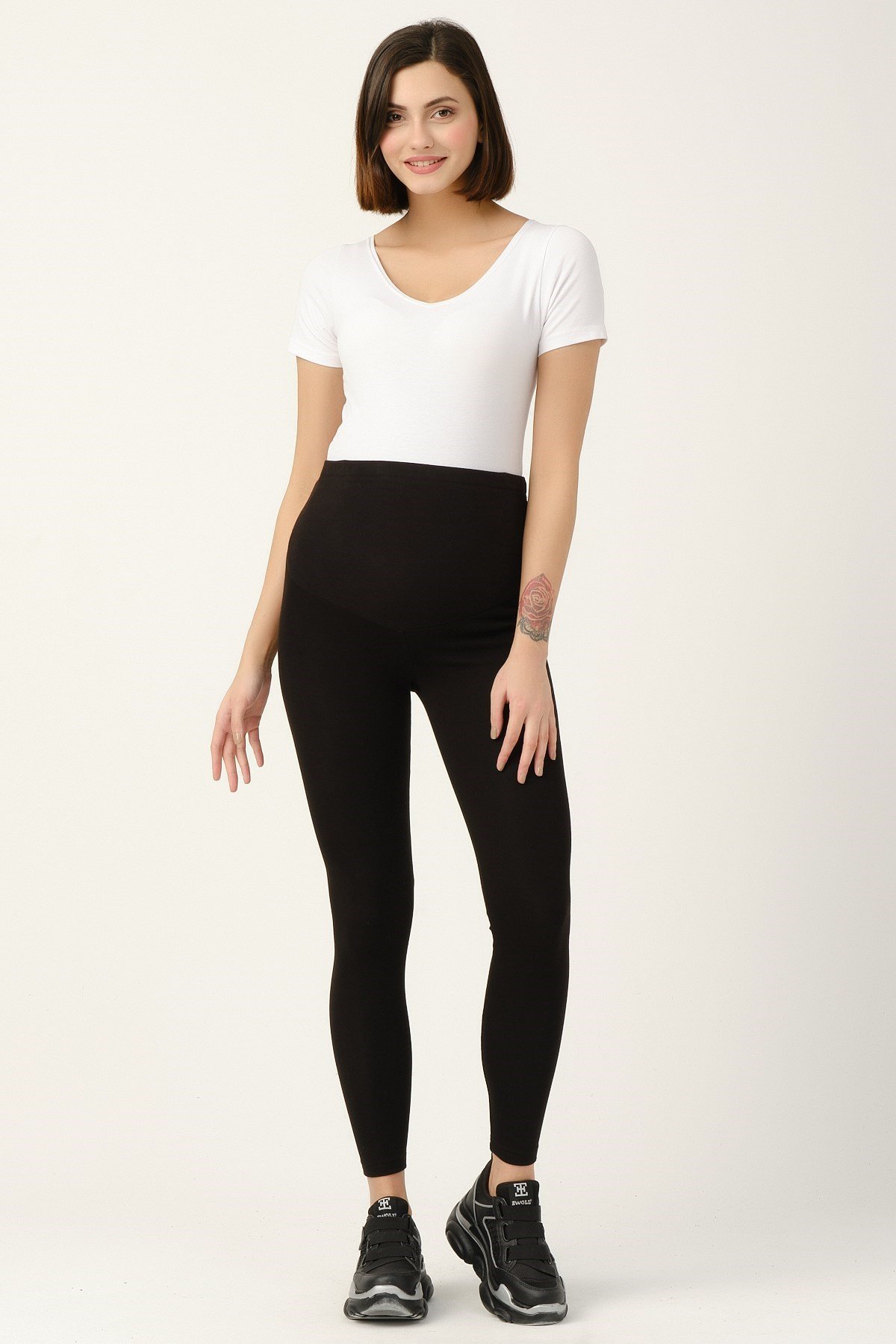 Busa Hamile Termal Tayt Siyah