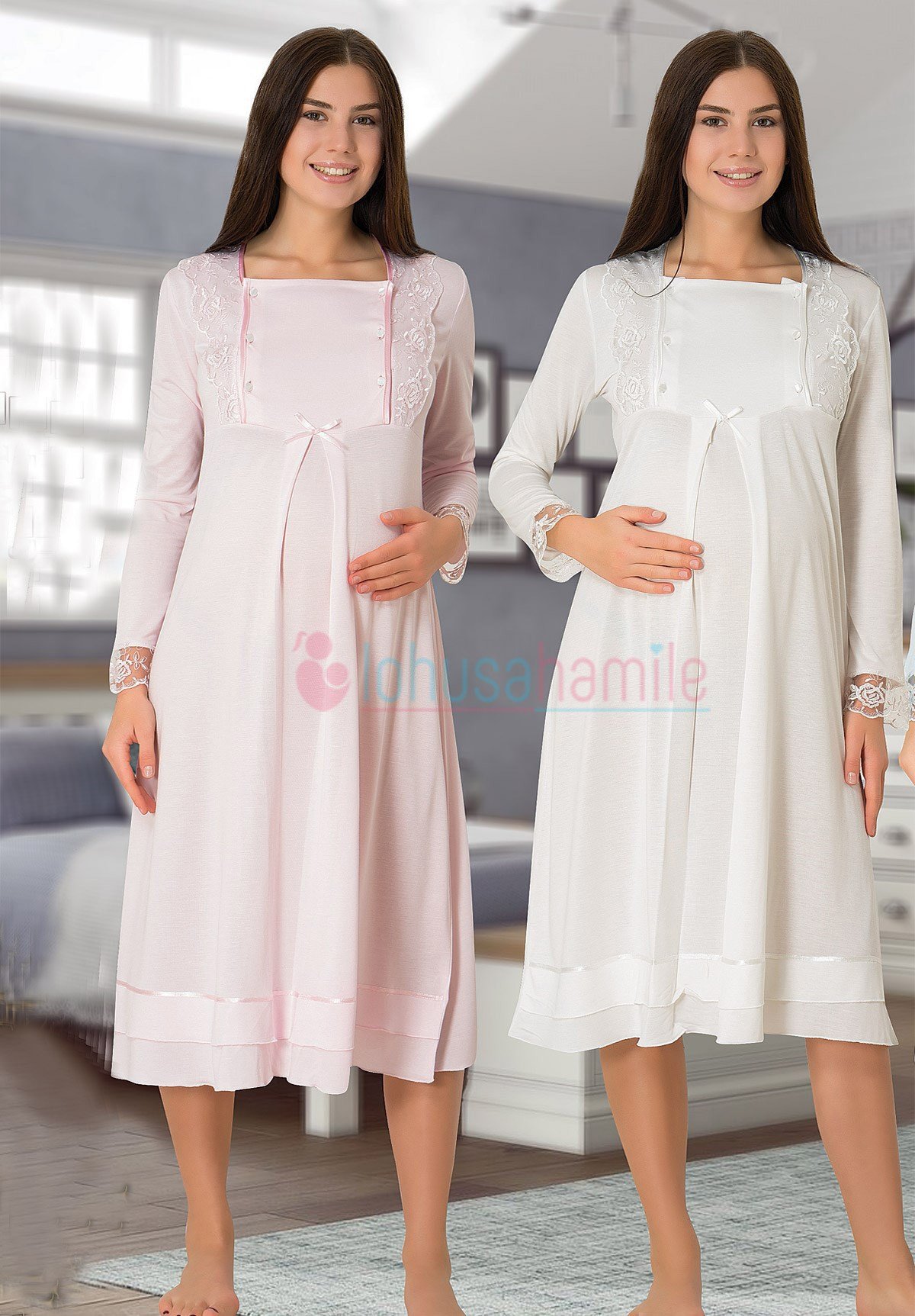 Effortt 2016 Maternity Nightgown Set