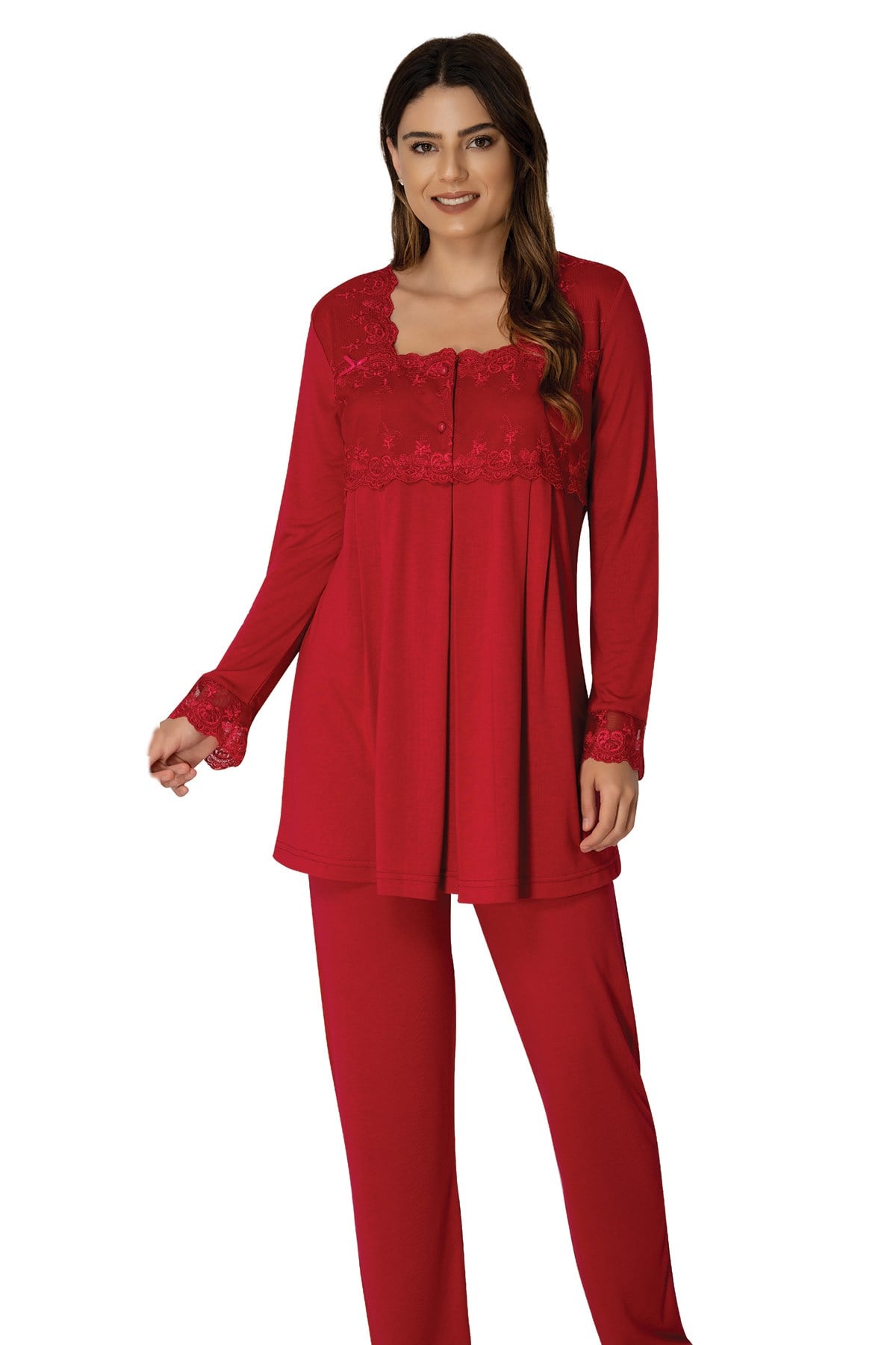 Effortt 2403F Lohusa Pijama Takımı