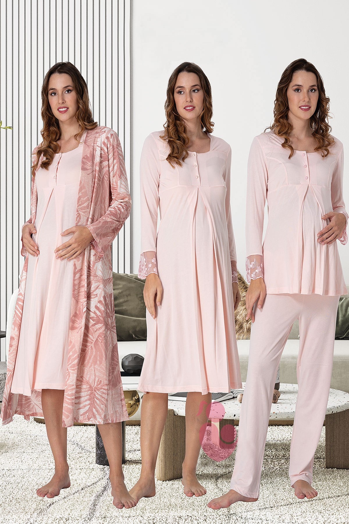 Effortt 9046 Somon Lohusa Hamile 4lü Set