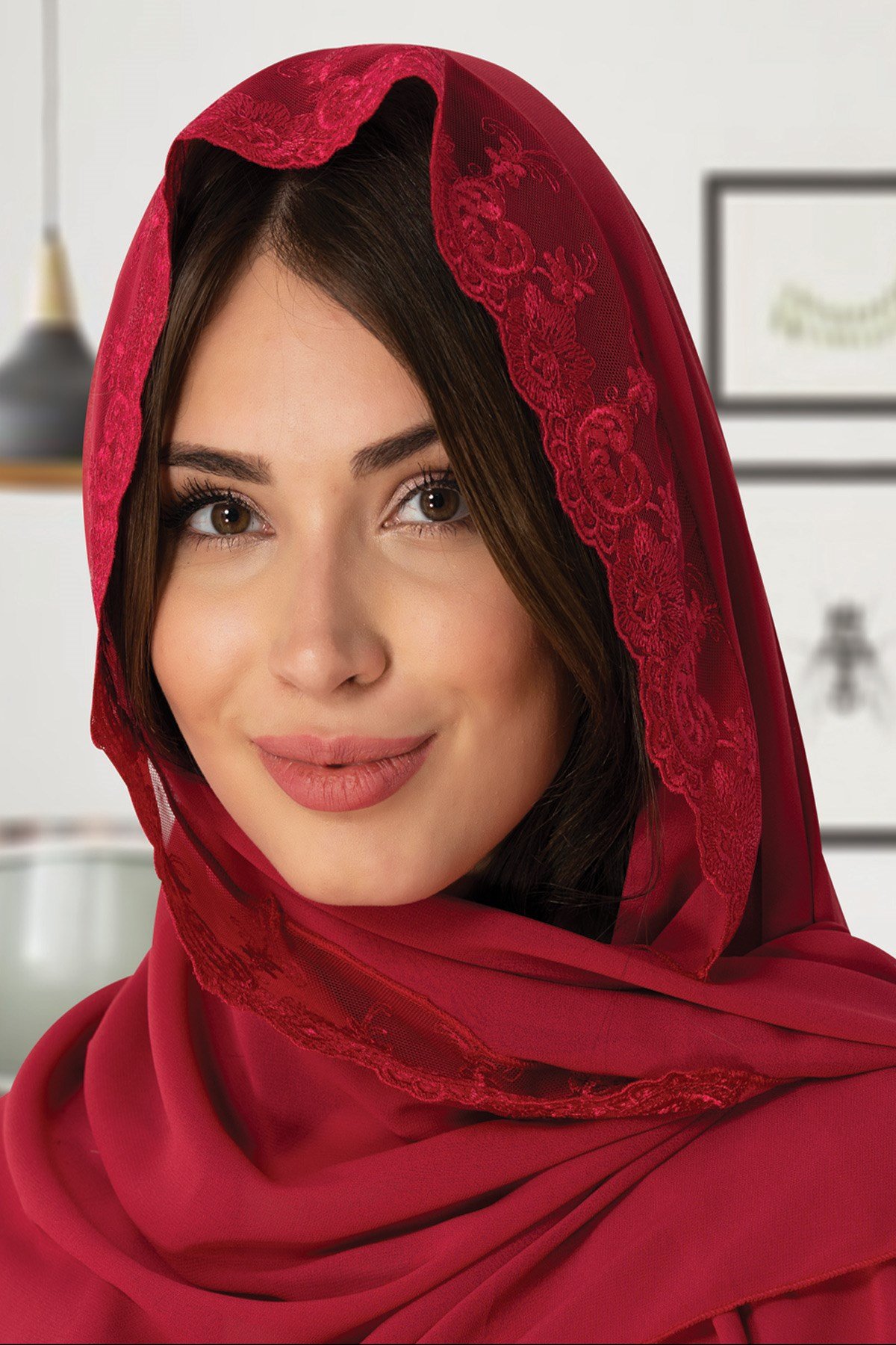 Effortt Vişne Lohusa Şal