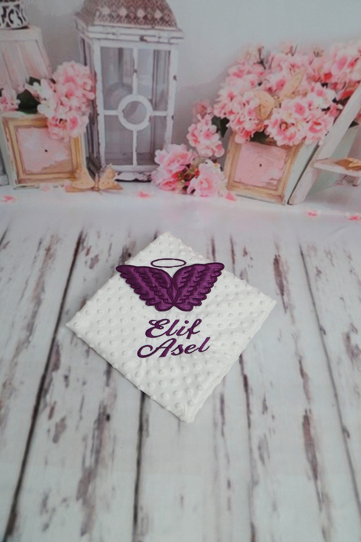 İsimli Bebek Battaniye B7058