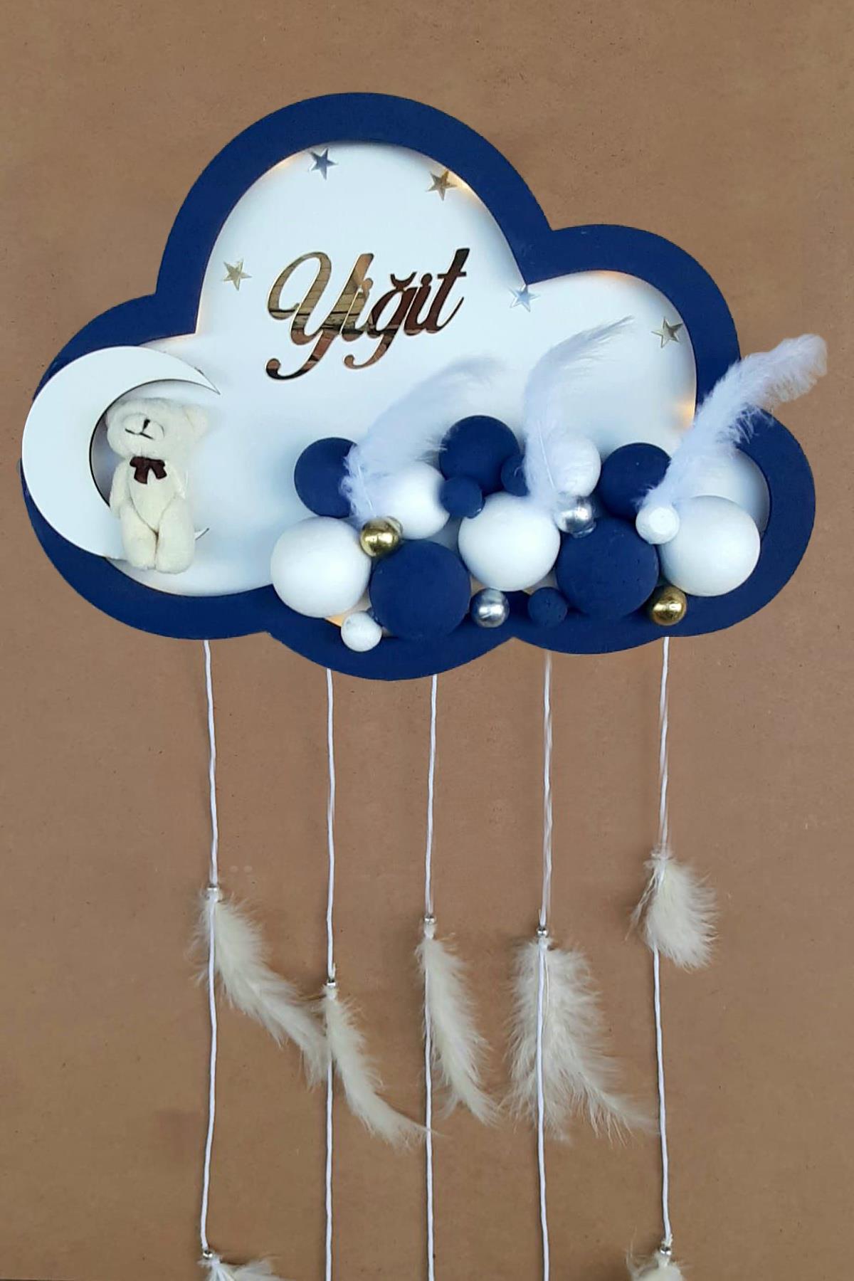 lh09006 İsme Özel Işıklı Hastane Kapı Süsü