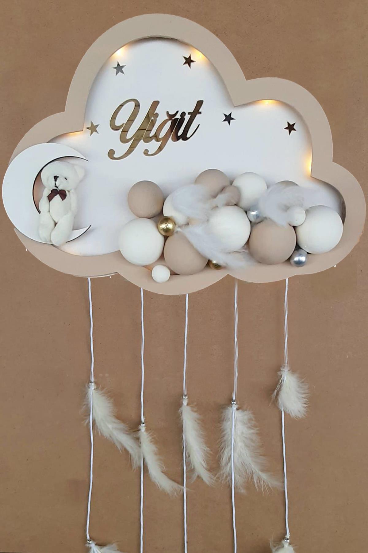 lh09009 İsme Özel Işıklı Hastane Kapı Süsü