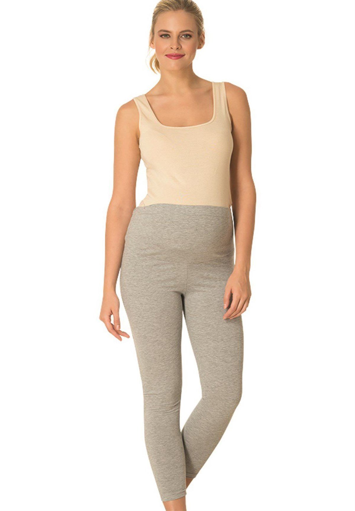 Mecit 1757 Likralı Pamuklu Lohusa Hamile Tayt