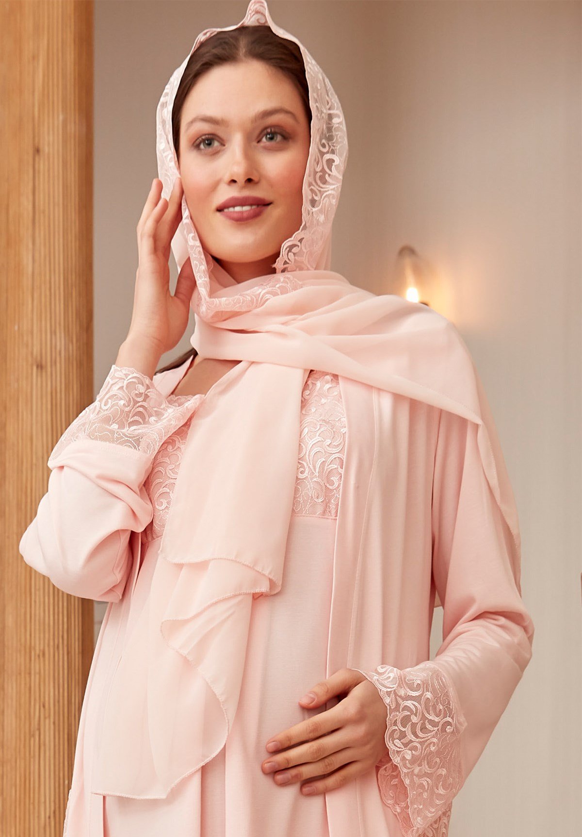 Mecit Pudra Lohusa Hamile Şal