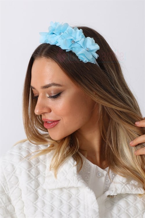 Lh1282 Mavi Lotus Lohusa Tacı