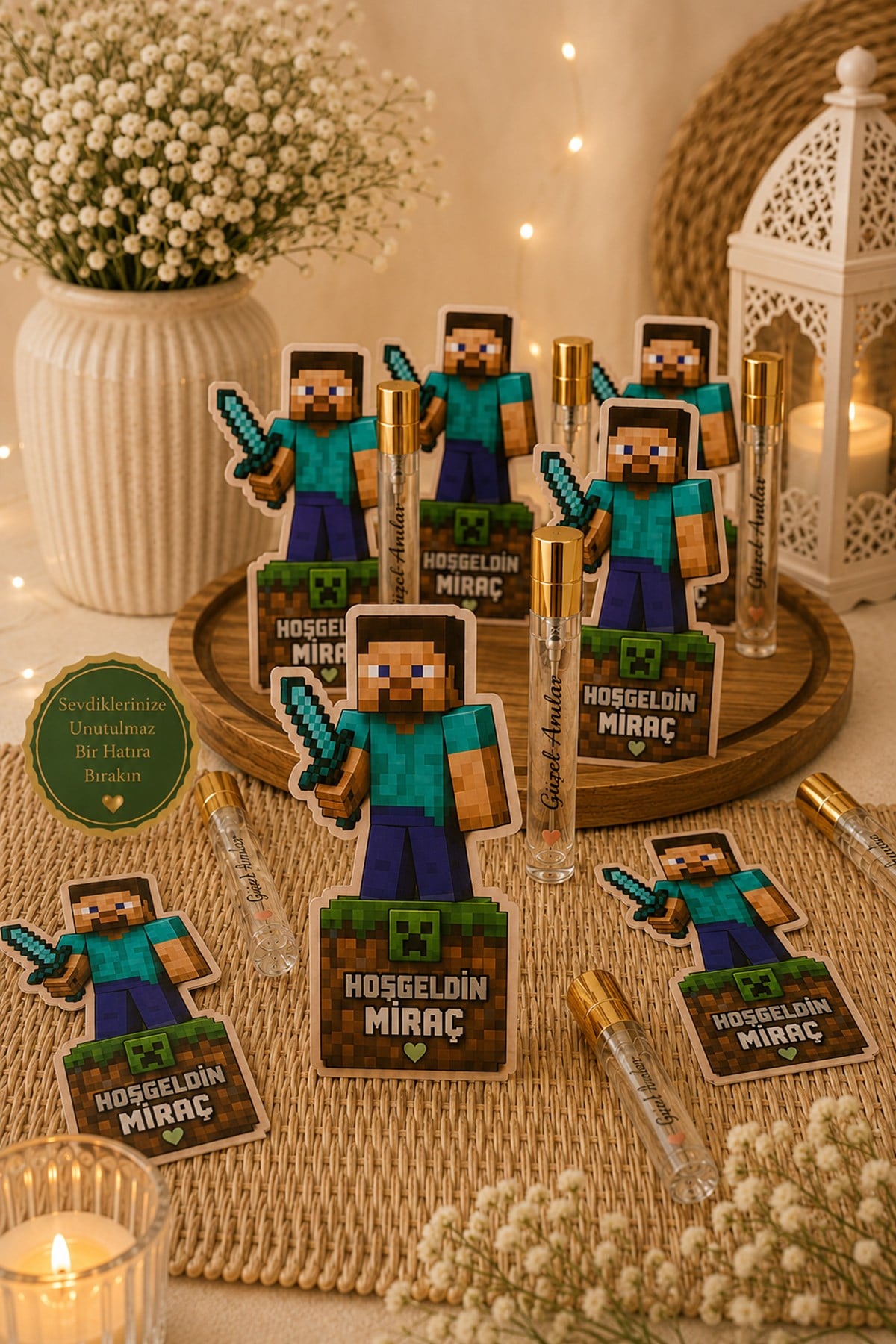 Minecraft  Konseptli İsimli Hediyelik