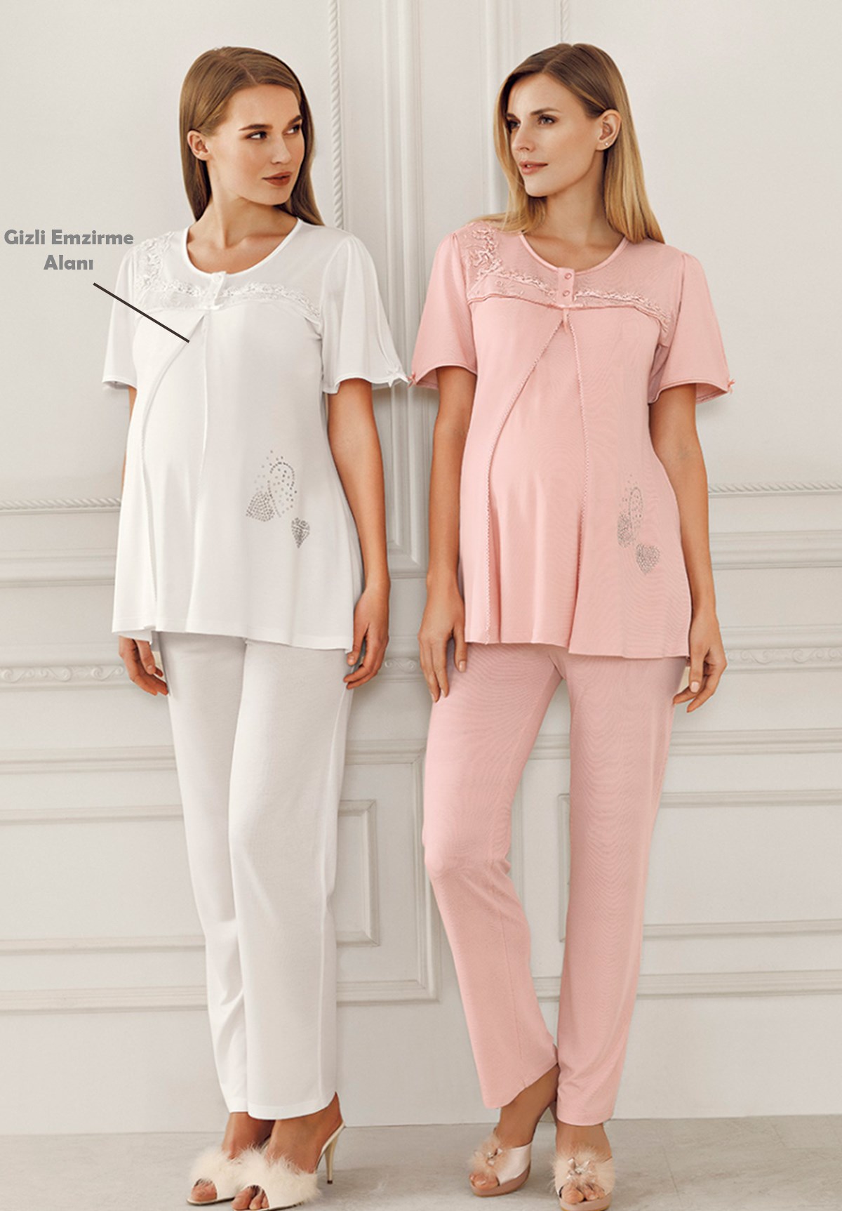 Artış 6209 Lohusa Pijama Takımı