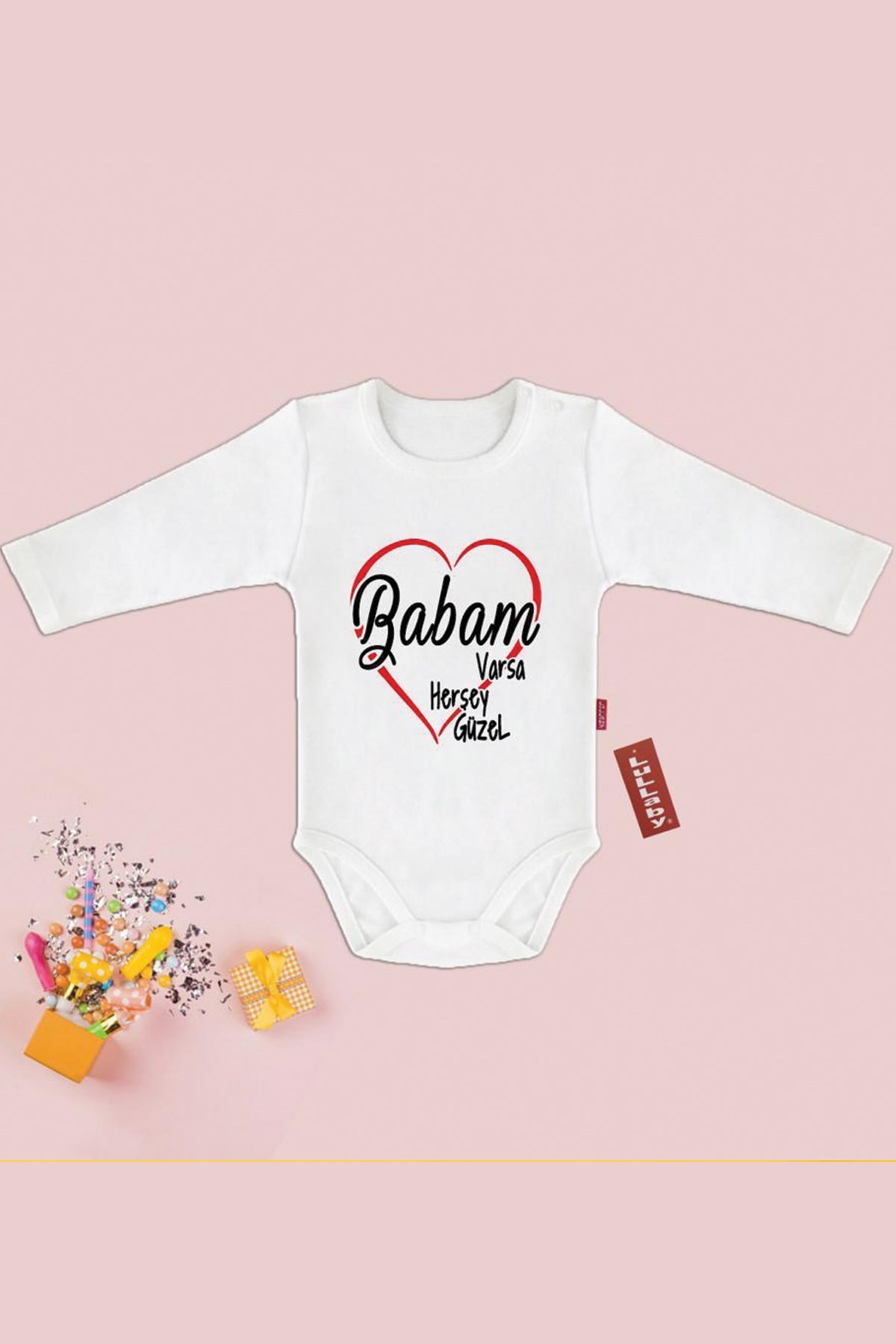 Babam Varsa Herşey Güzel Bebek Zıbını