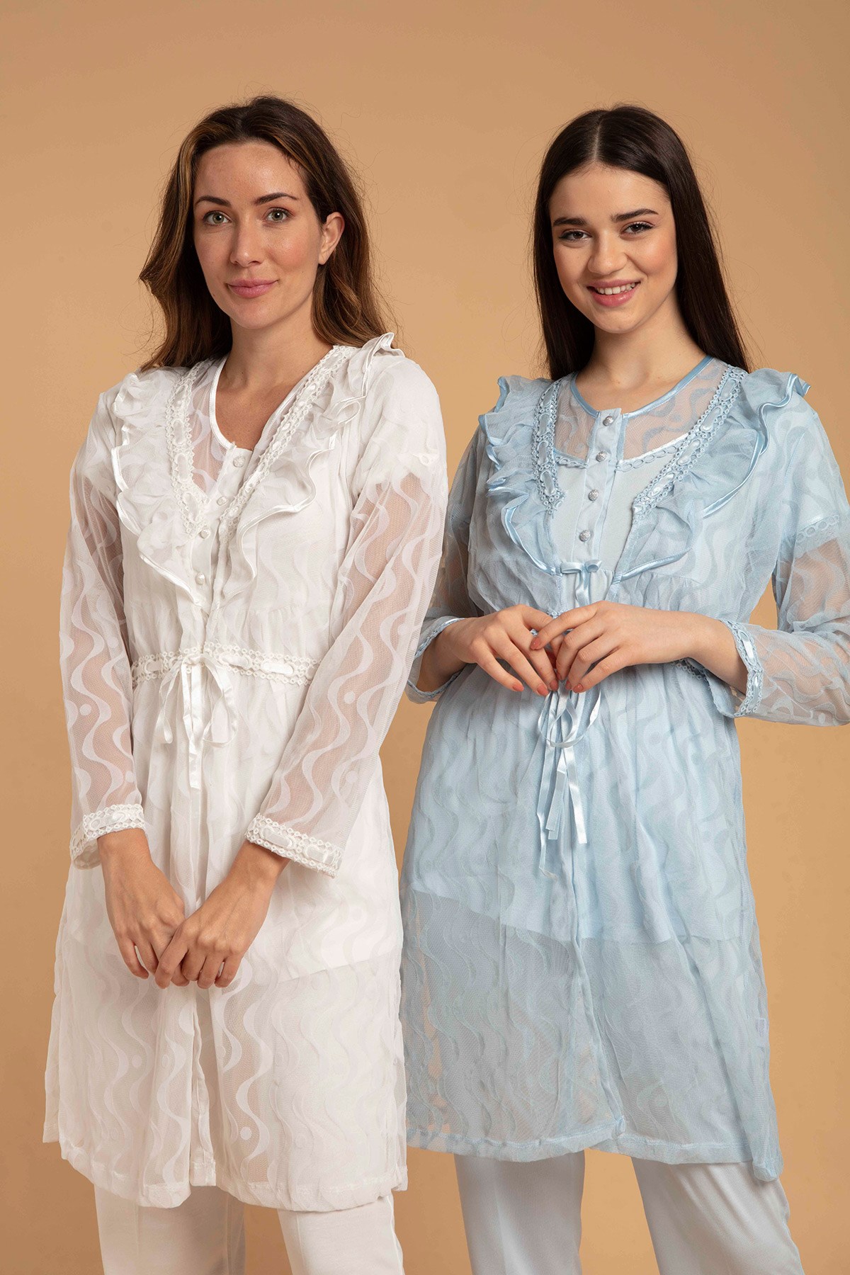 Bone 4903 Sabahlıklı Lohusa Pijama Takımı