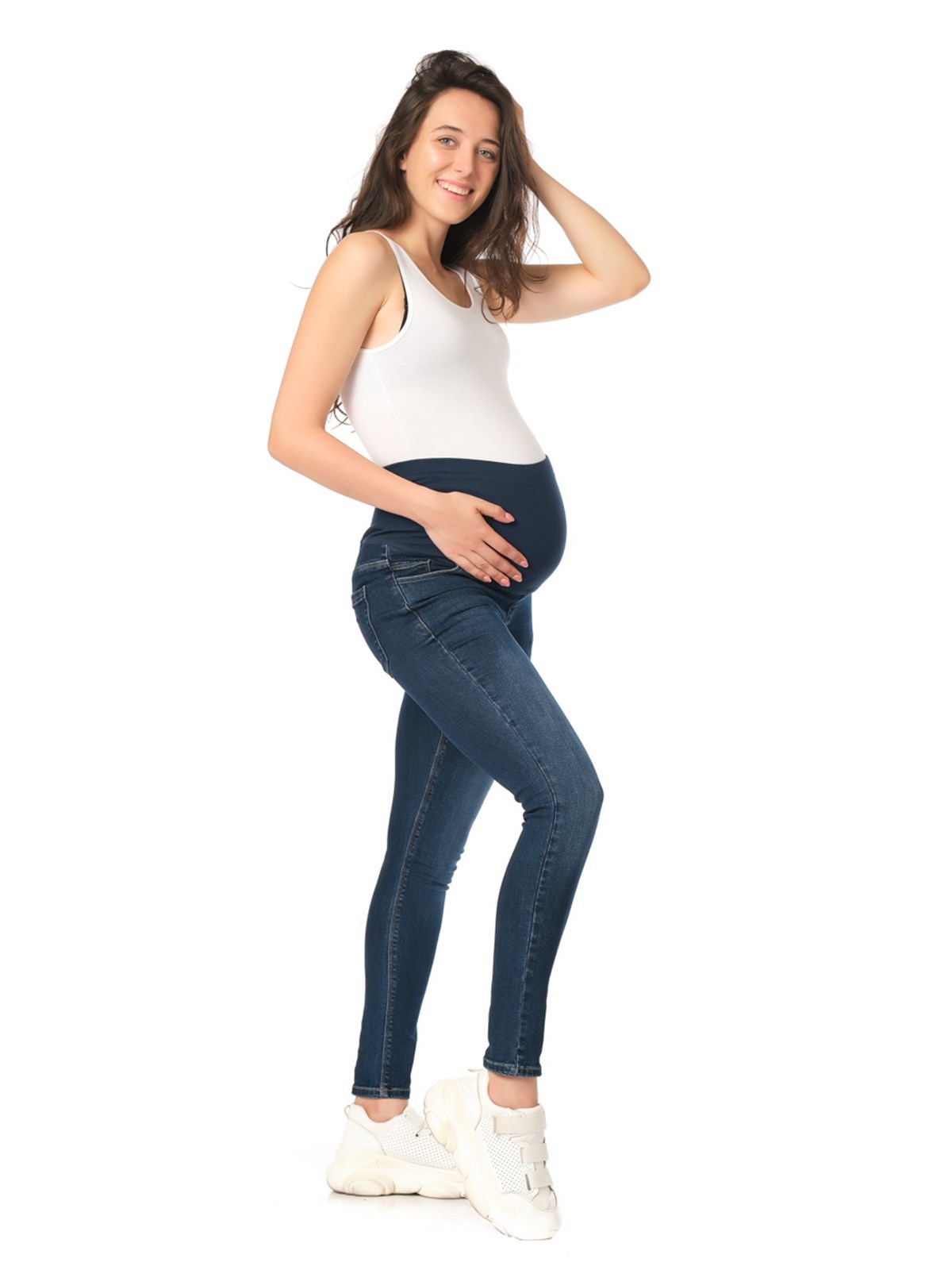 Busa Hamile Jean Lacivert