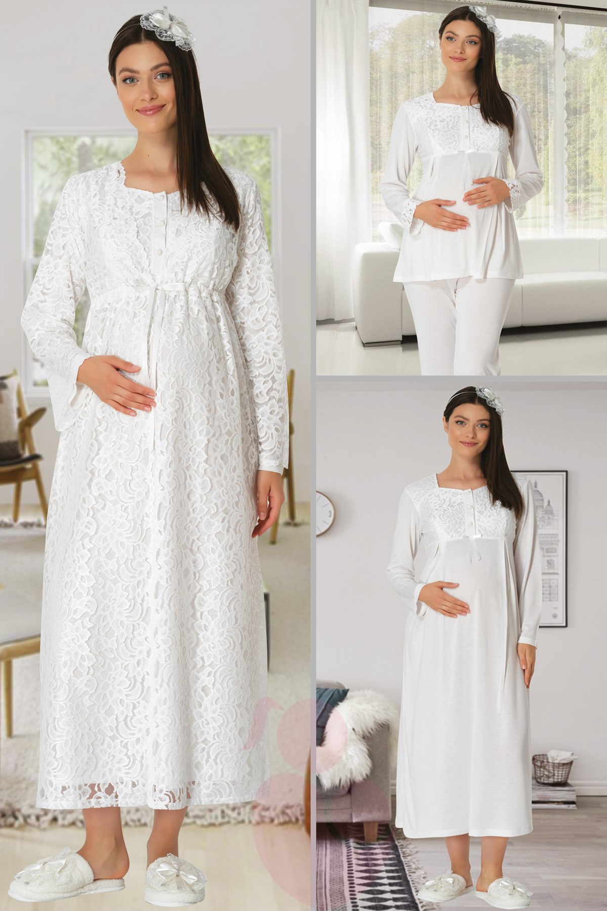 Carpediem 1516 4lü Lohusa Hamile Set