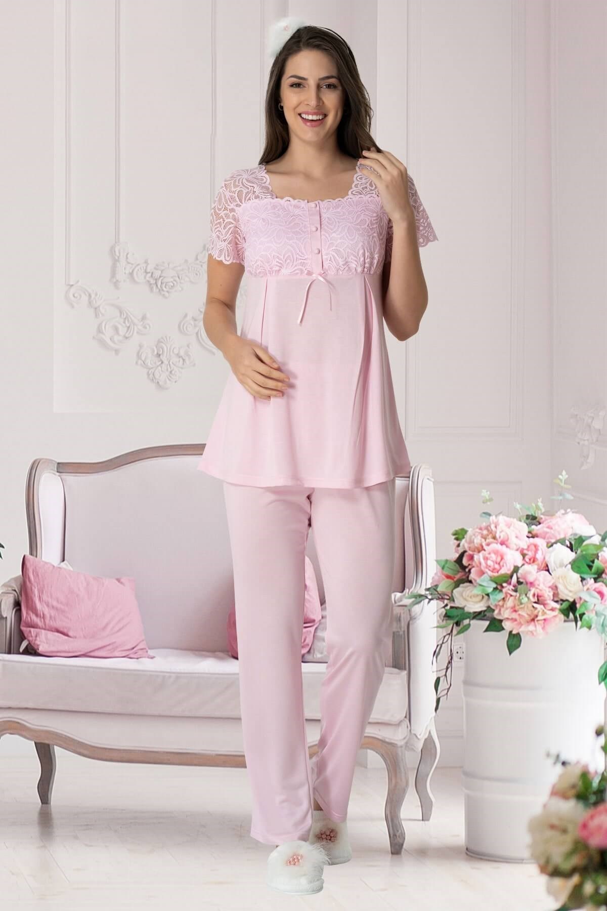 Carpediem 1539 Pembe Lohusa Pijama