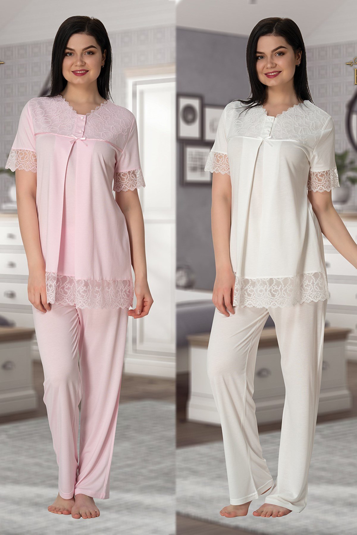 Effortt 5042 Maternity Pajama Sets