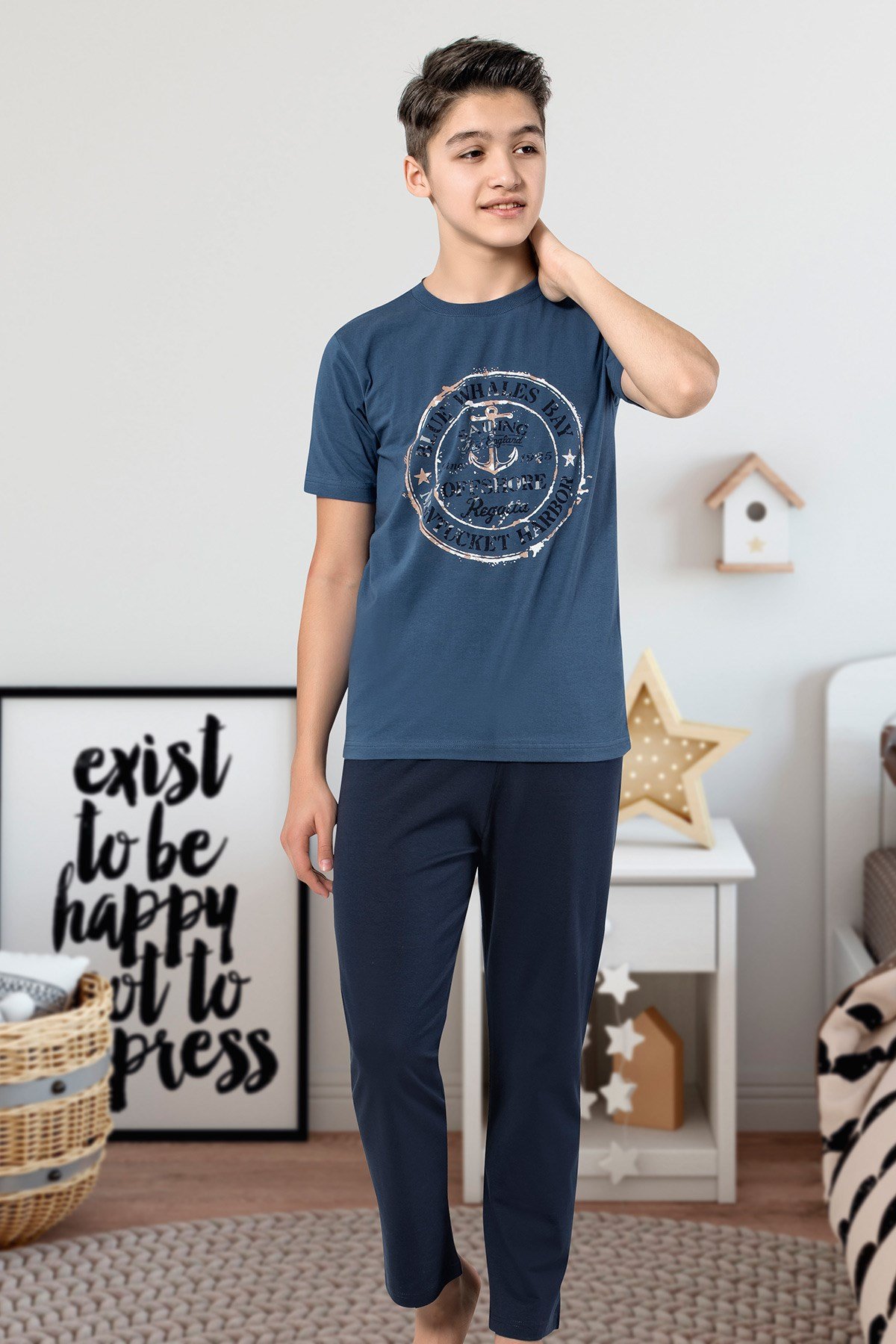 Big dreher Boys Pajamas Size
