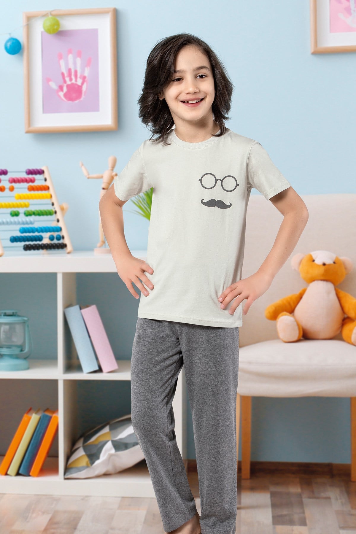 Erkek Çocuk Pijama Takımı-5448