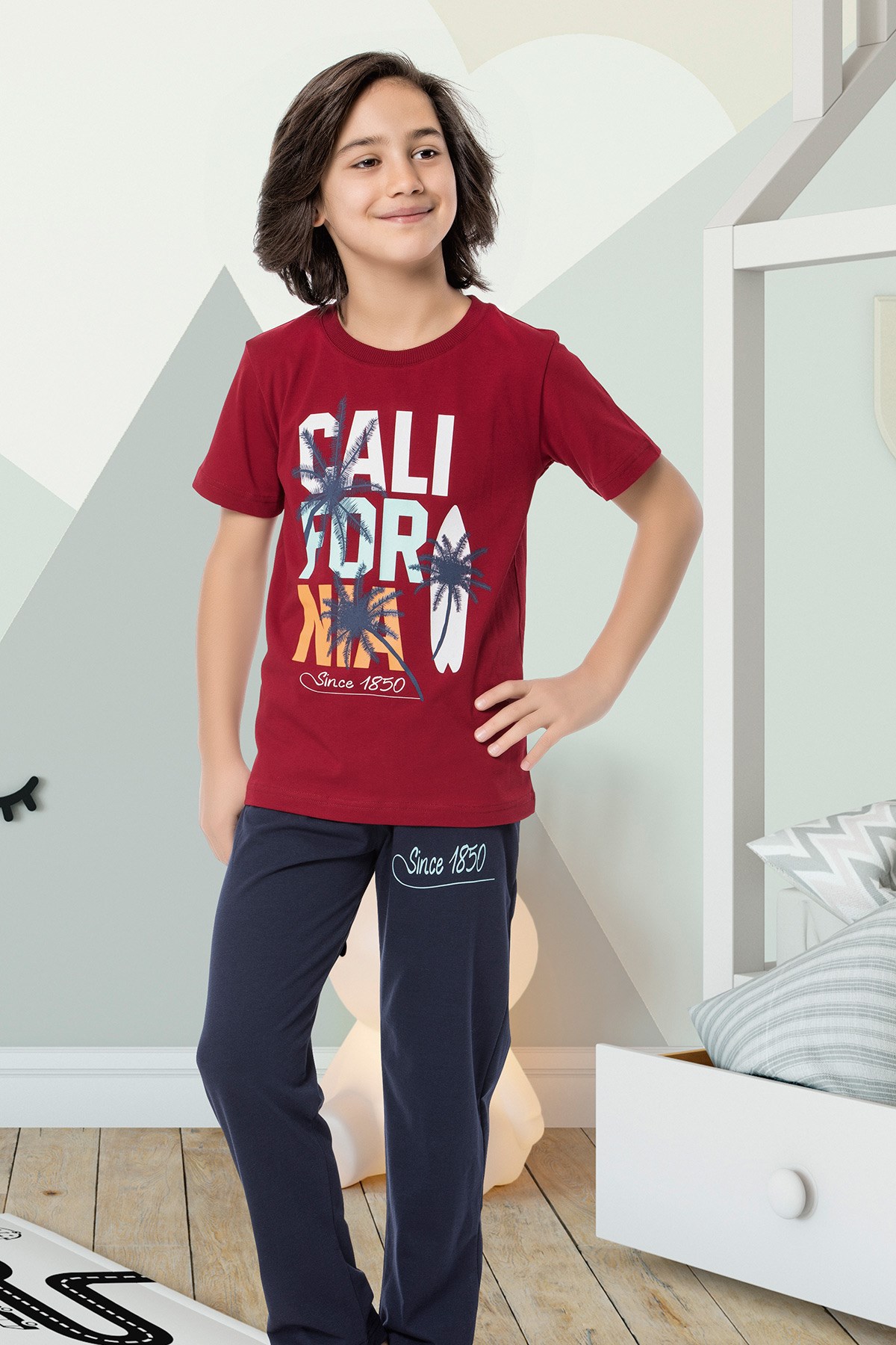 Erkek Çocuk Pijama Takımı-5455