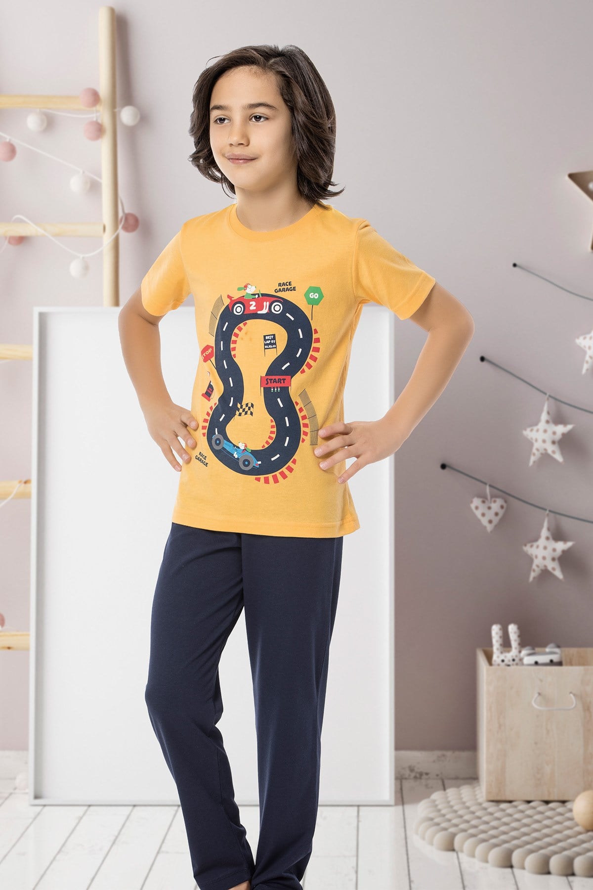 Erkek Çocuk Pijama Takımı-5465