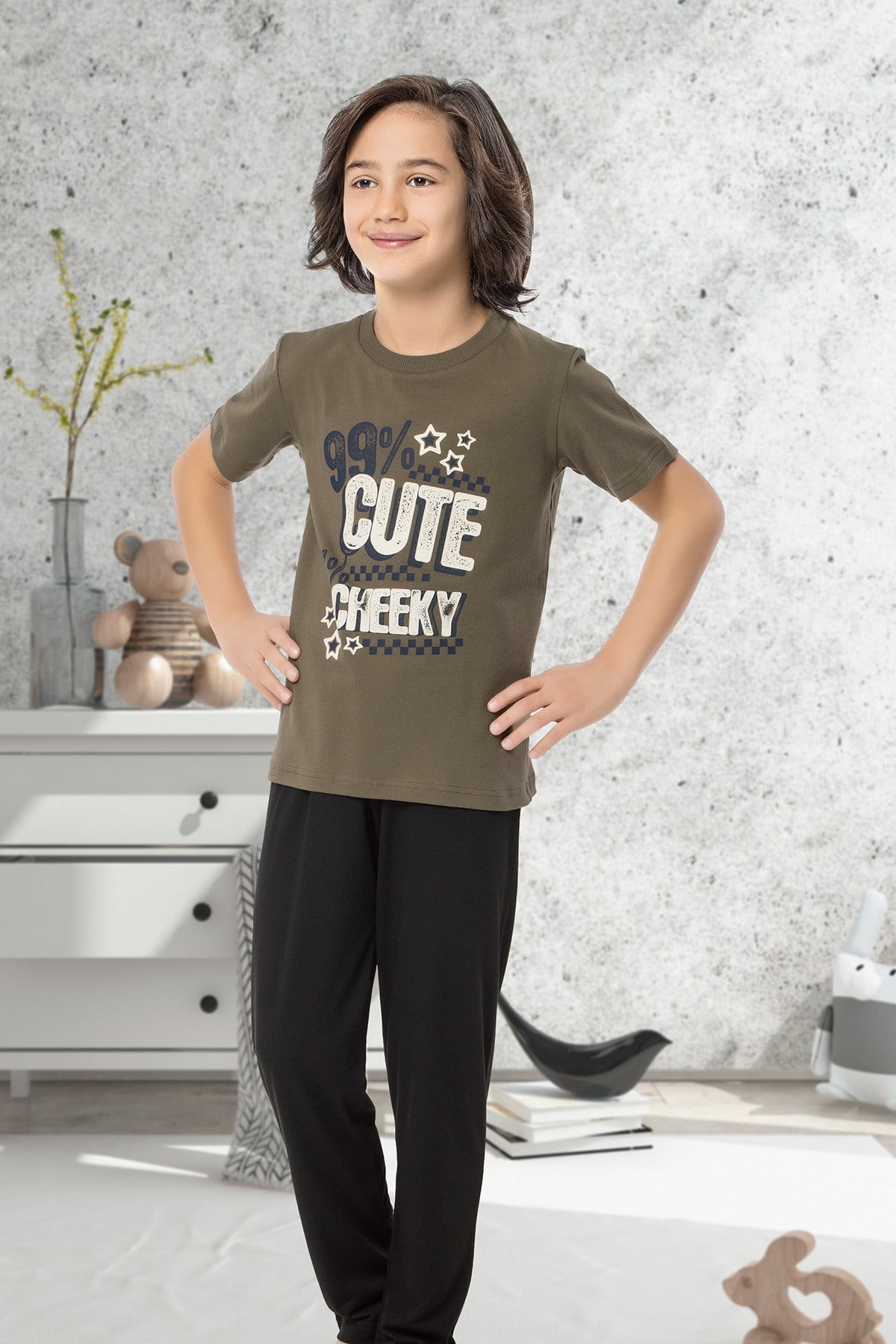 Erkek Çocuk Pijama Takımı-5474