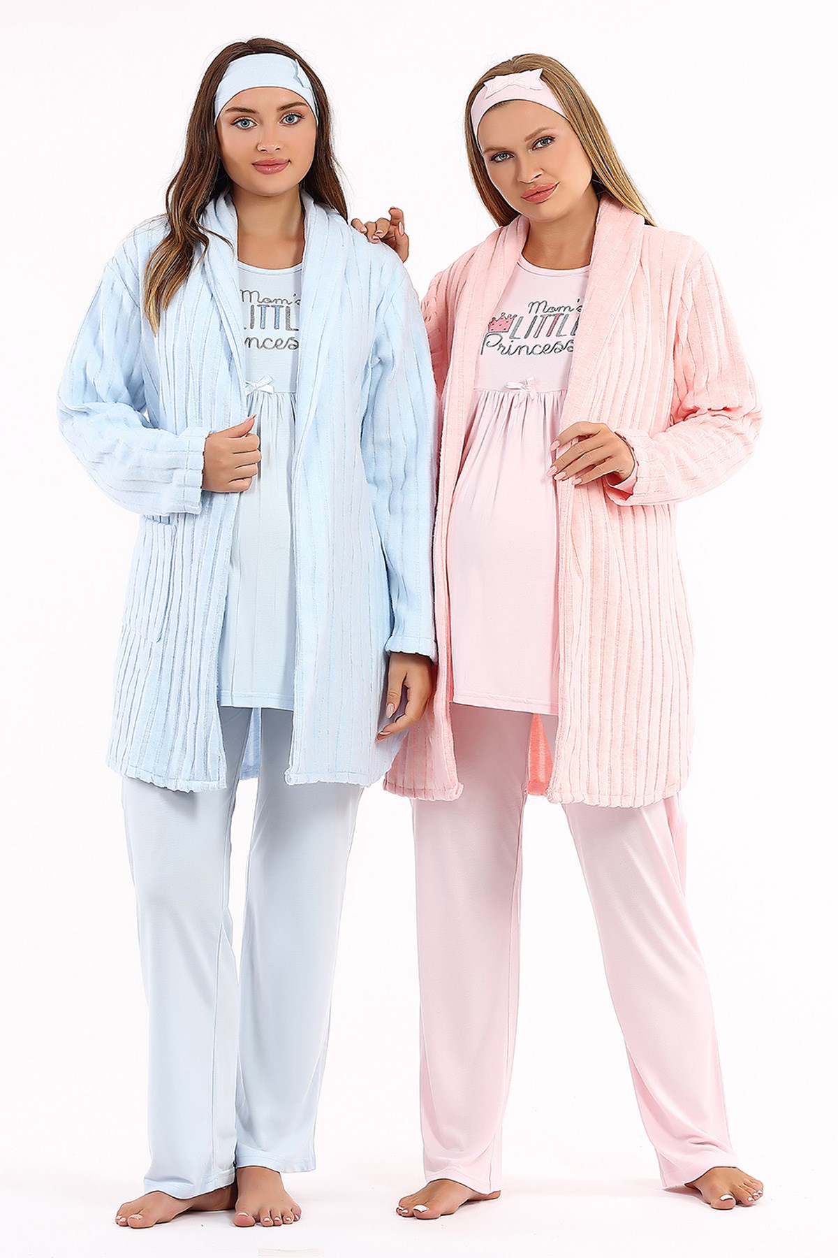 Haluk Bayram 4014 Jakar Sabahlıklı Lohusa Pijama