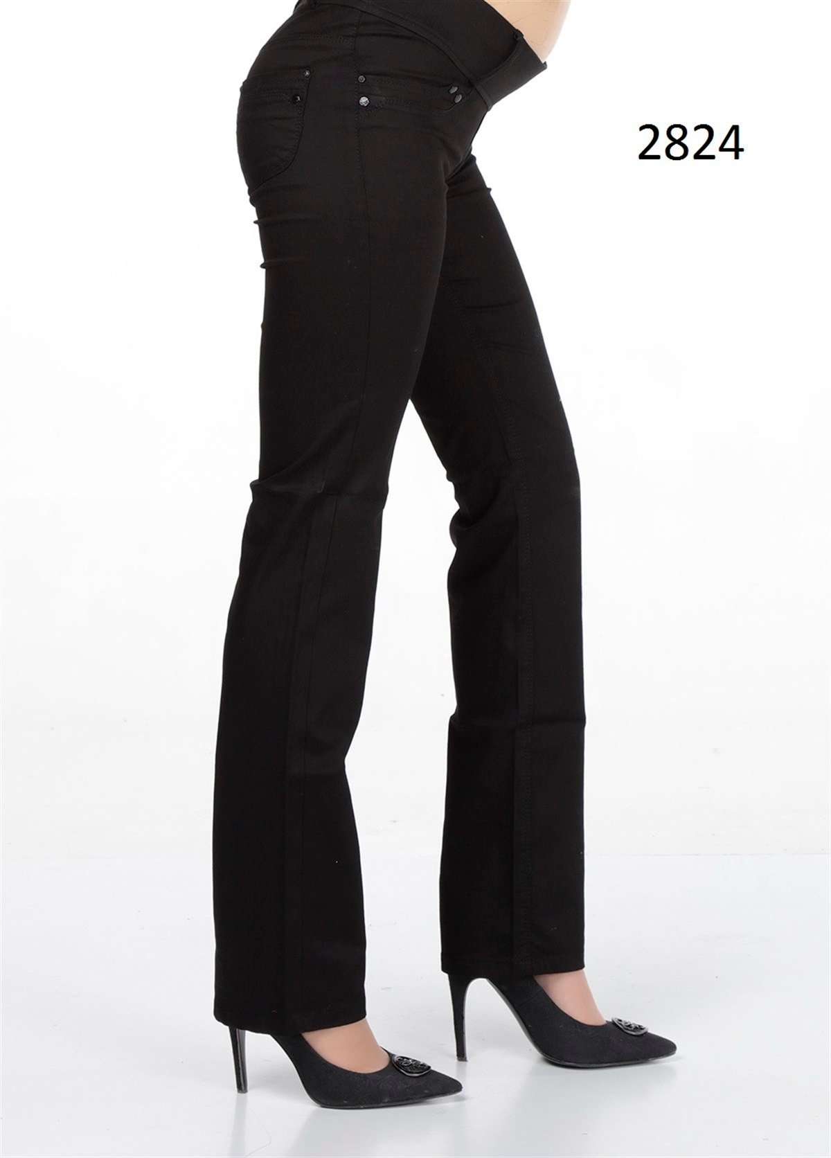 Maternity Classic Canvas Plain Trotter Black